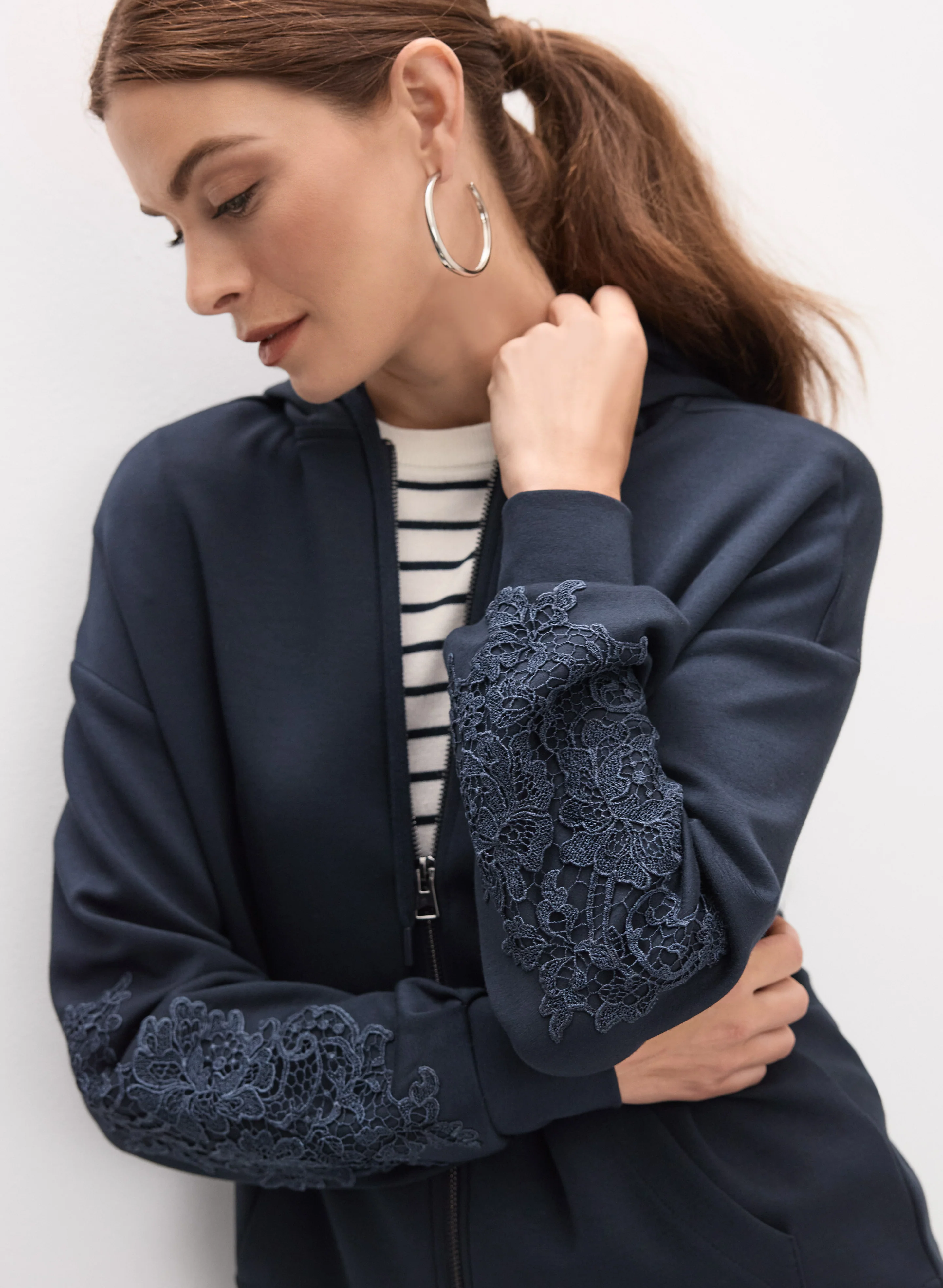 Lace Applique Jacket - Image 3