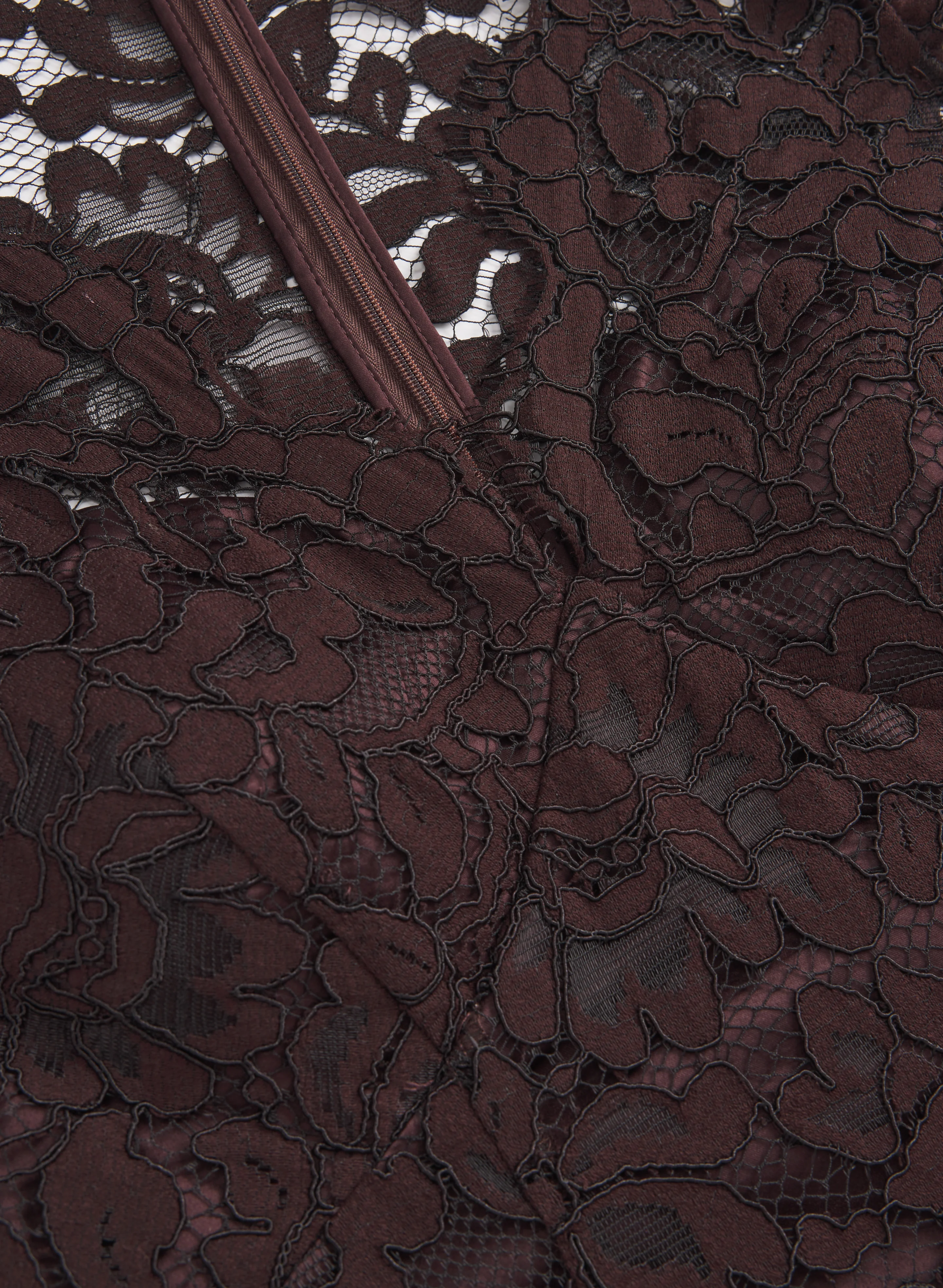 Lace Cap Sleeve Dress - Image 7
