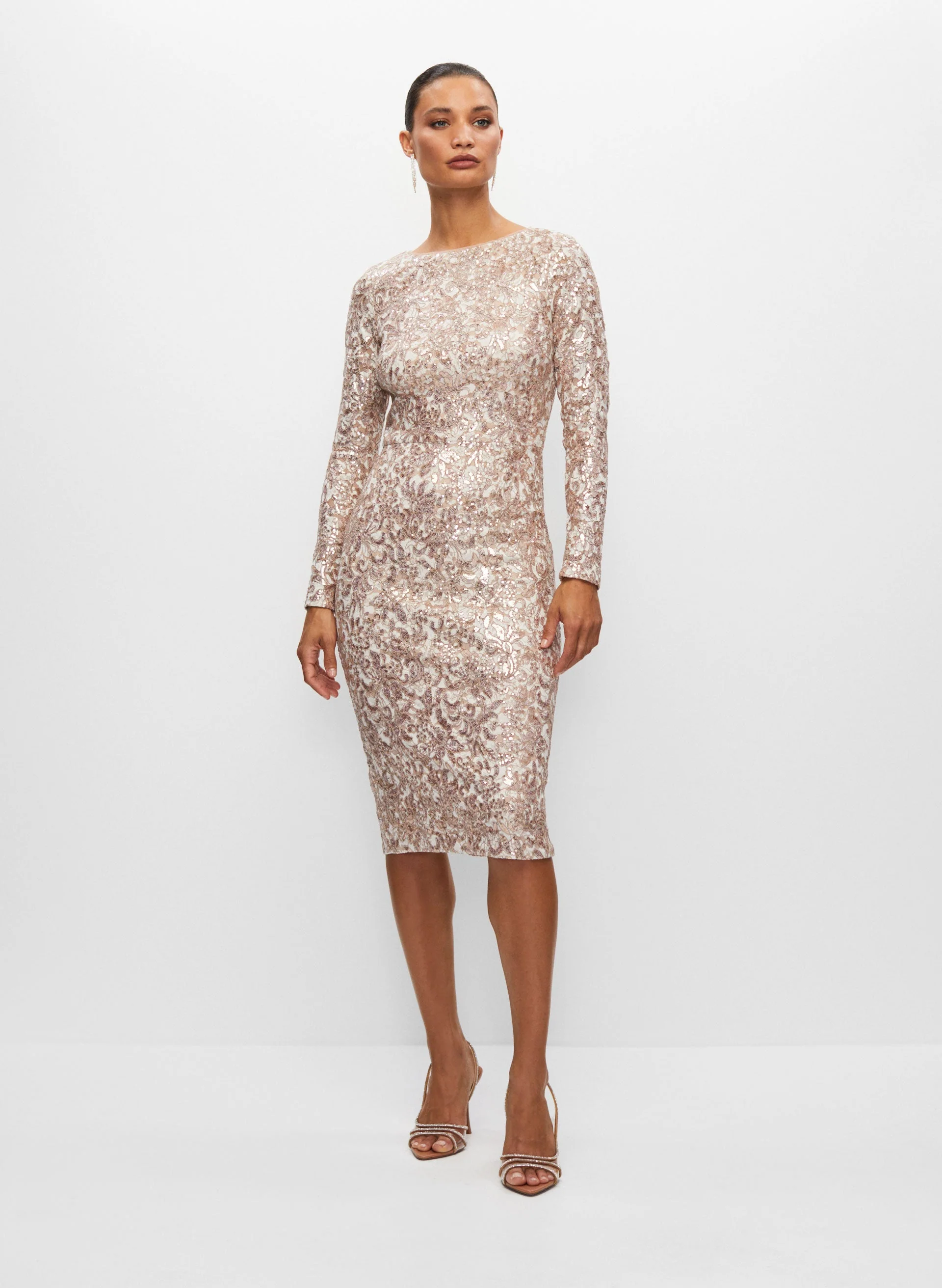 BA Nites - Lace Detail Dress