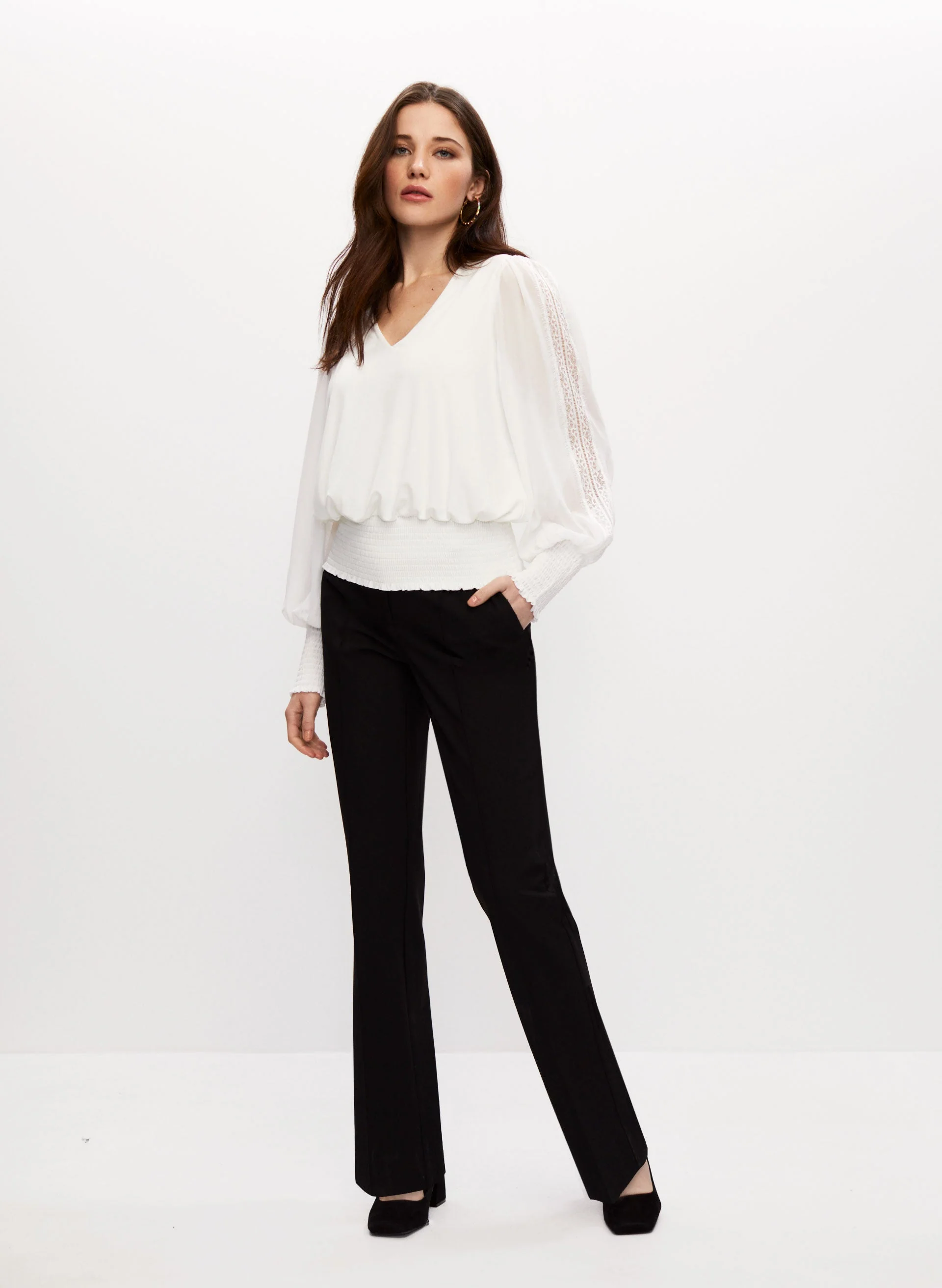 Lace Detail Top - Image 2