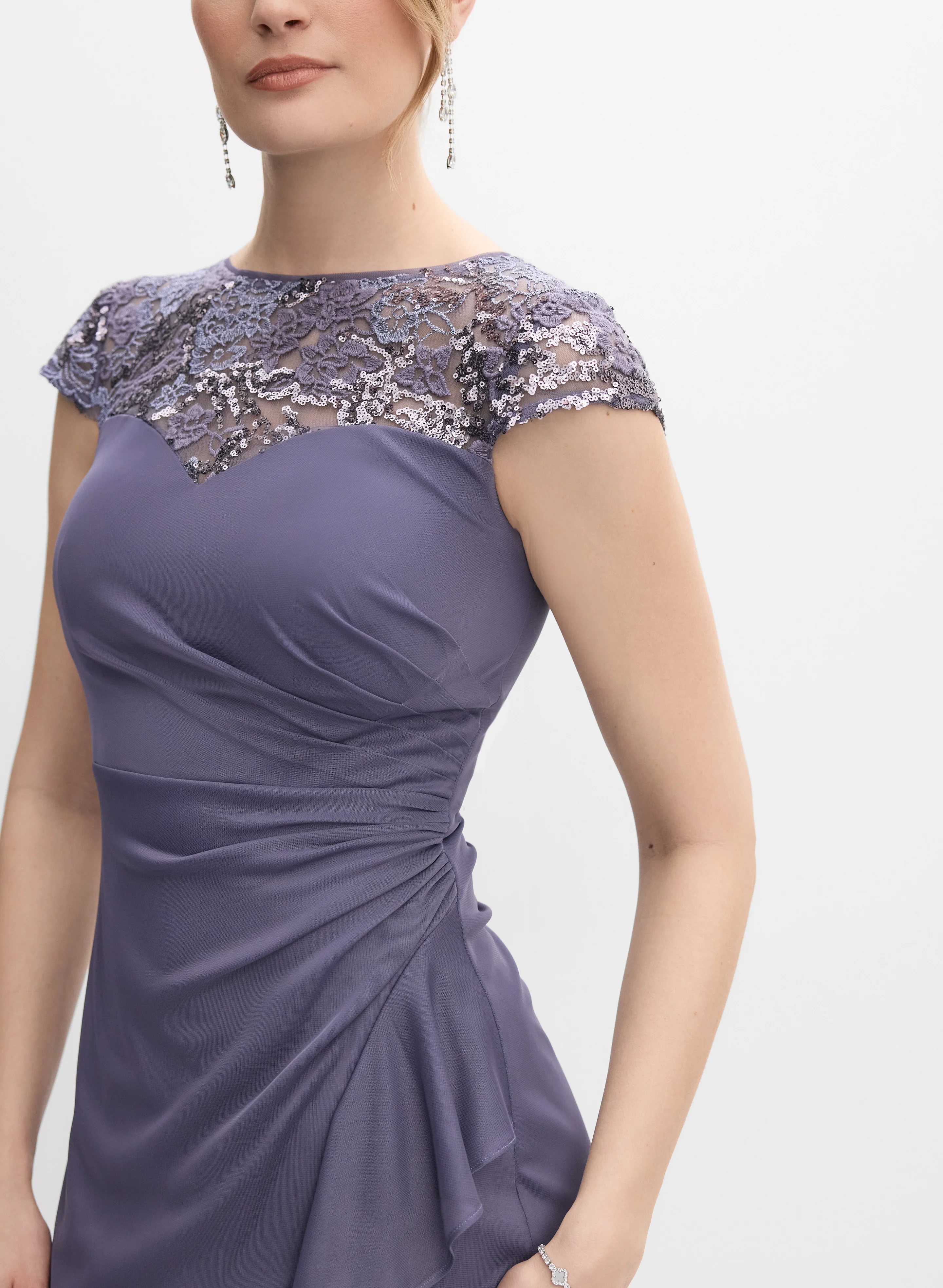 Lace Yoke Dress - Image 2
