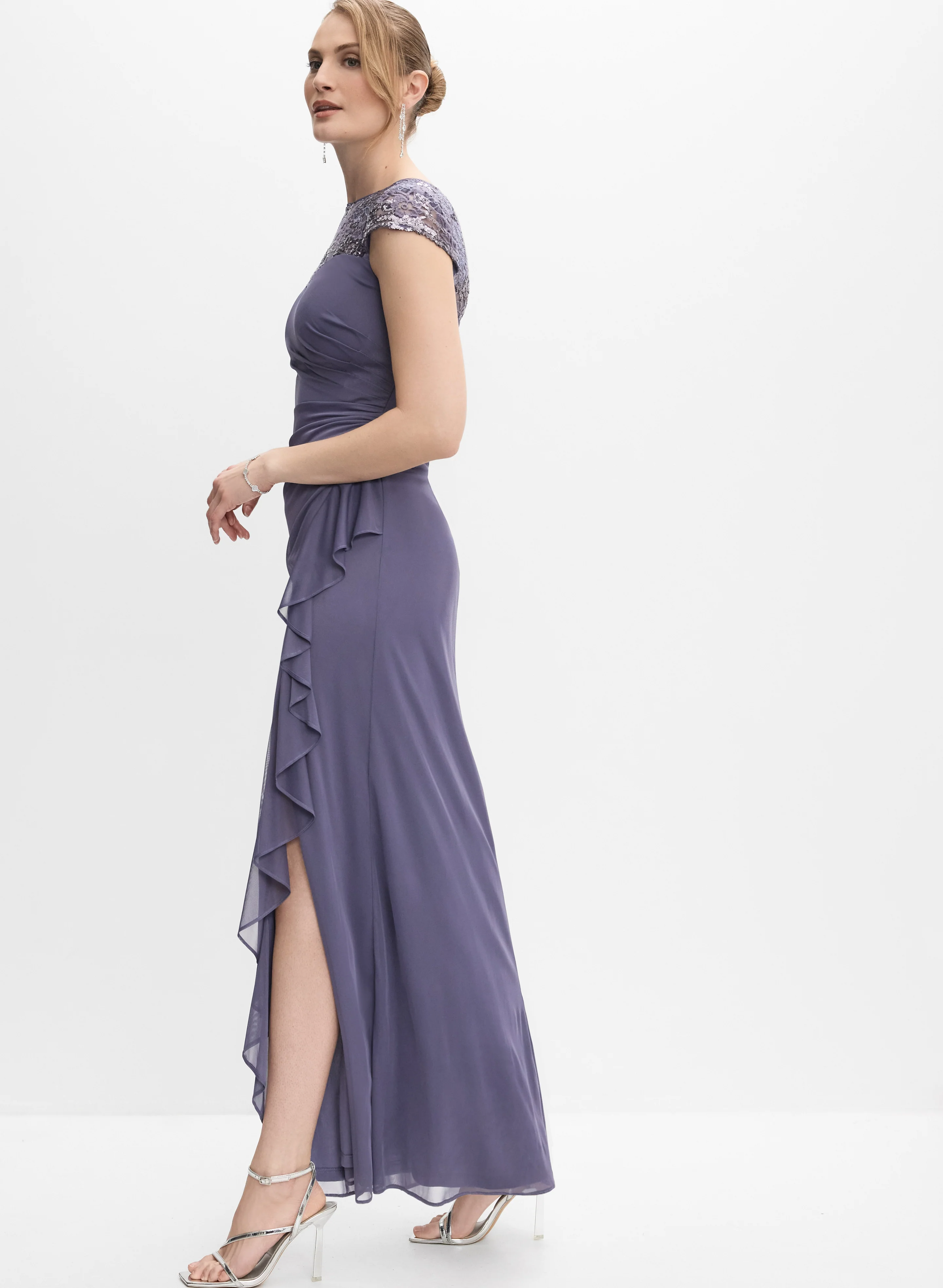 Lace Yoke Dress - Image 3