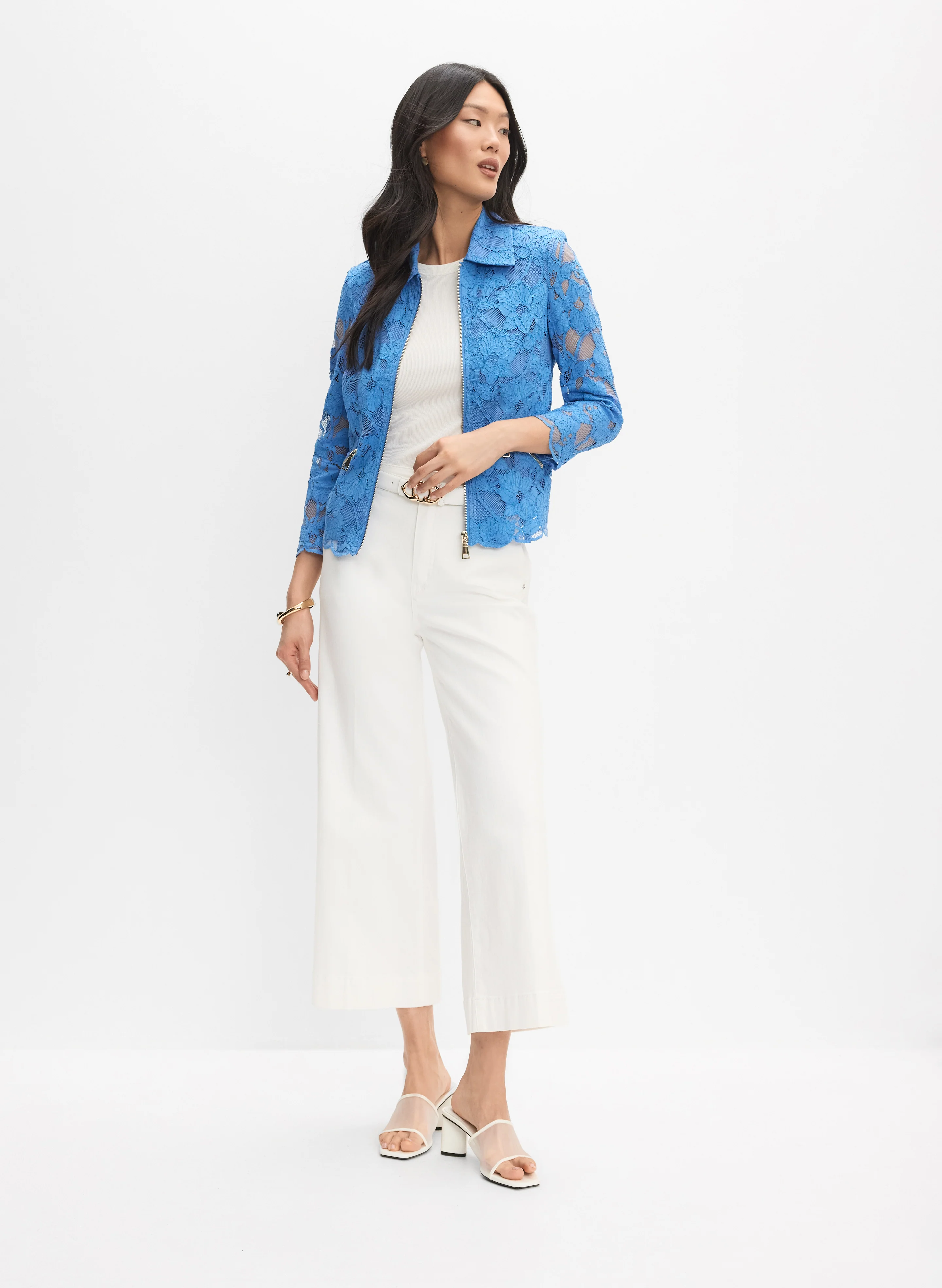 Lace Zip Jacket - Image 3