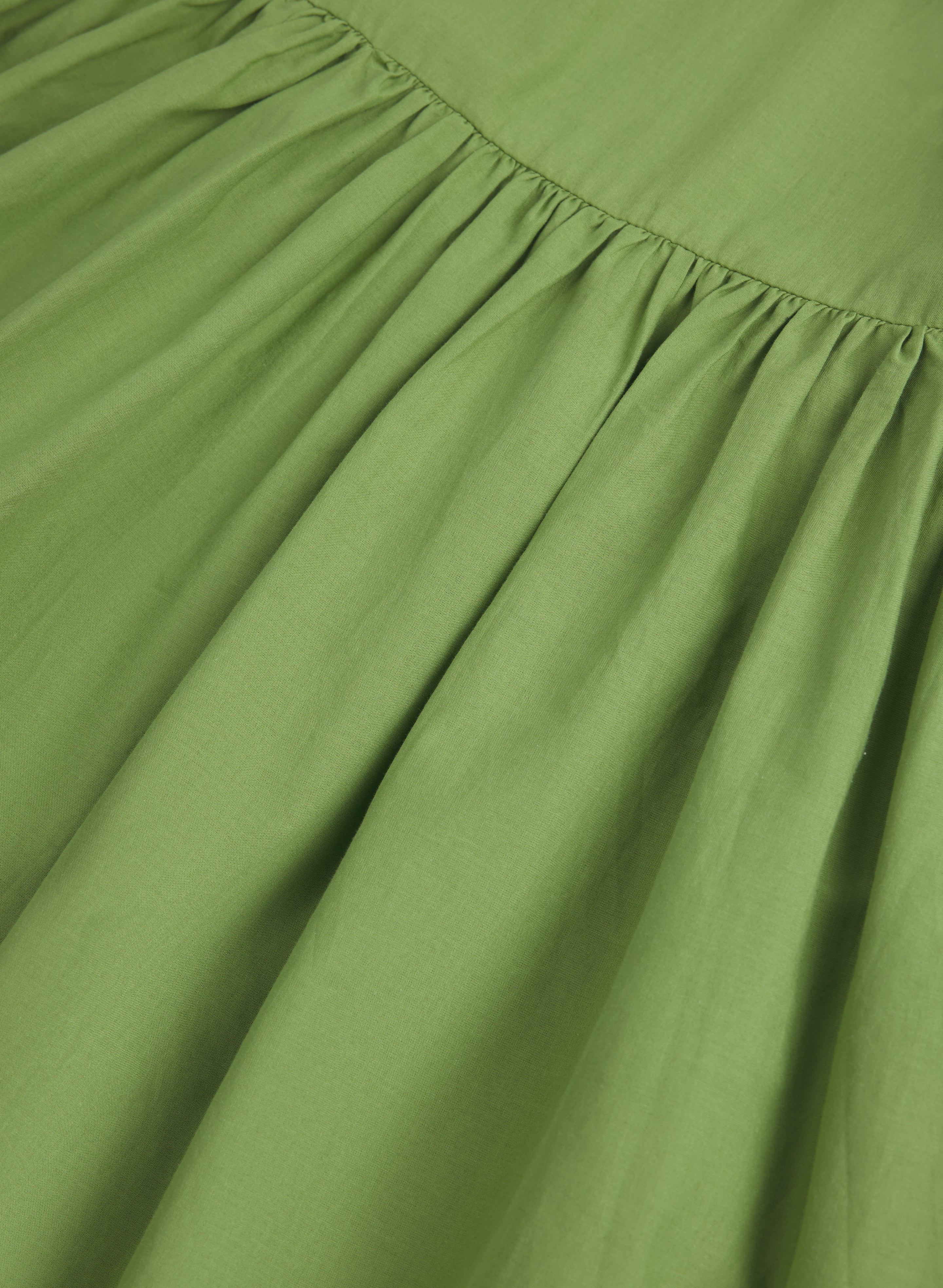 Leaf Embroidered Maxi Dress - Image 6