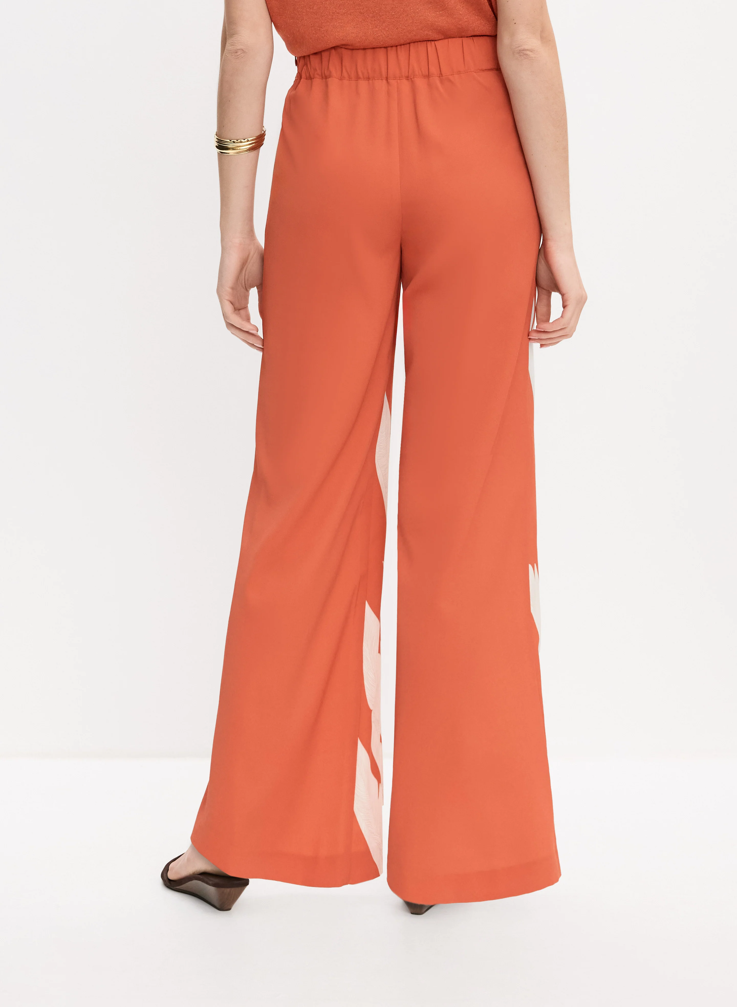 Leaf Print Pants - Image 2