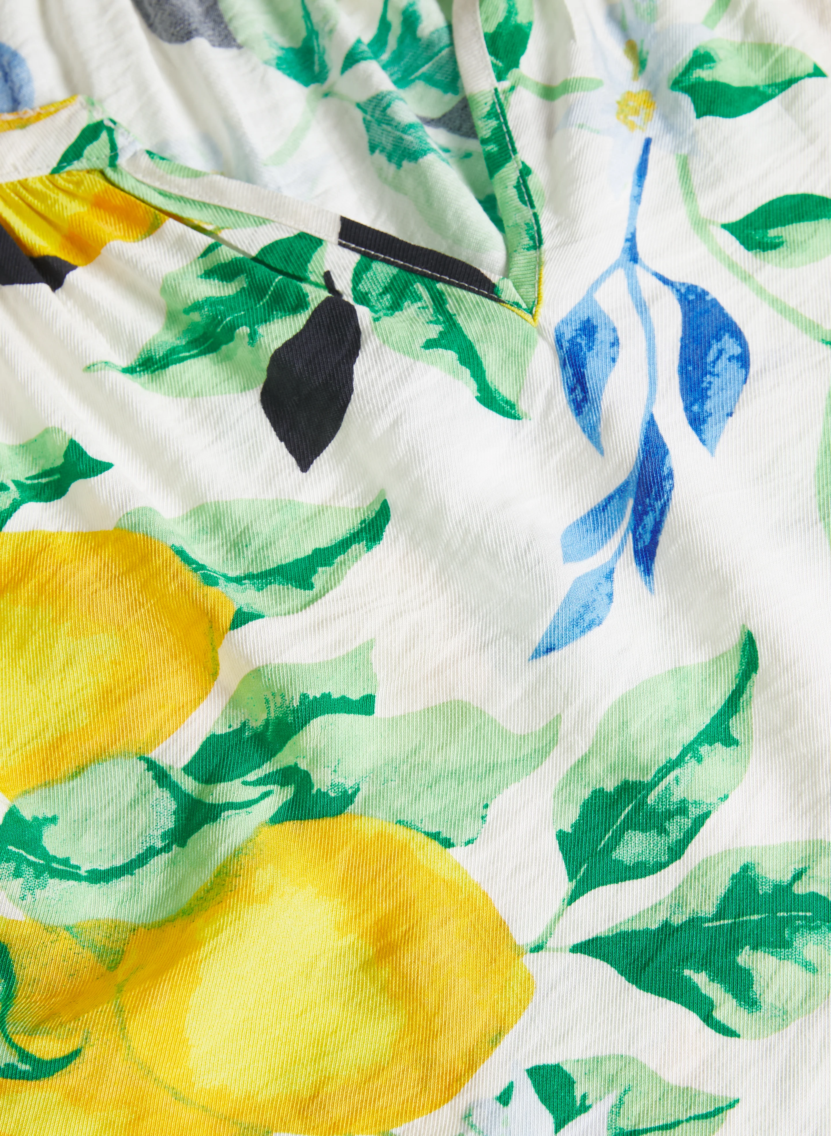 Lemon Flutter Sleeve Blouse - Image 7