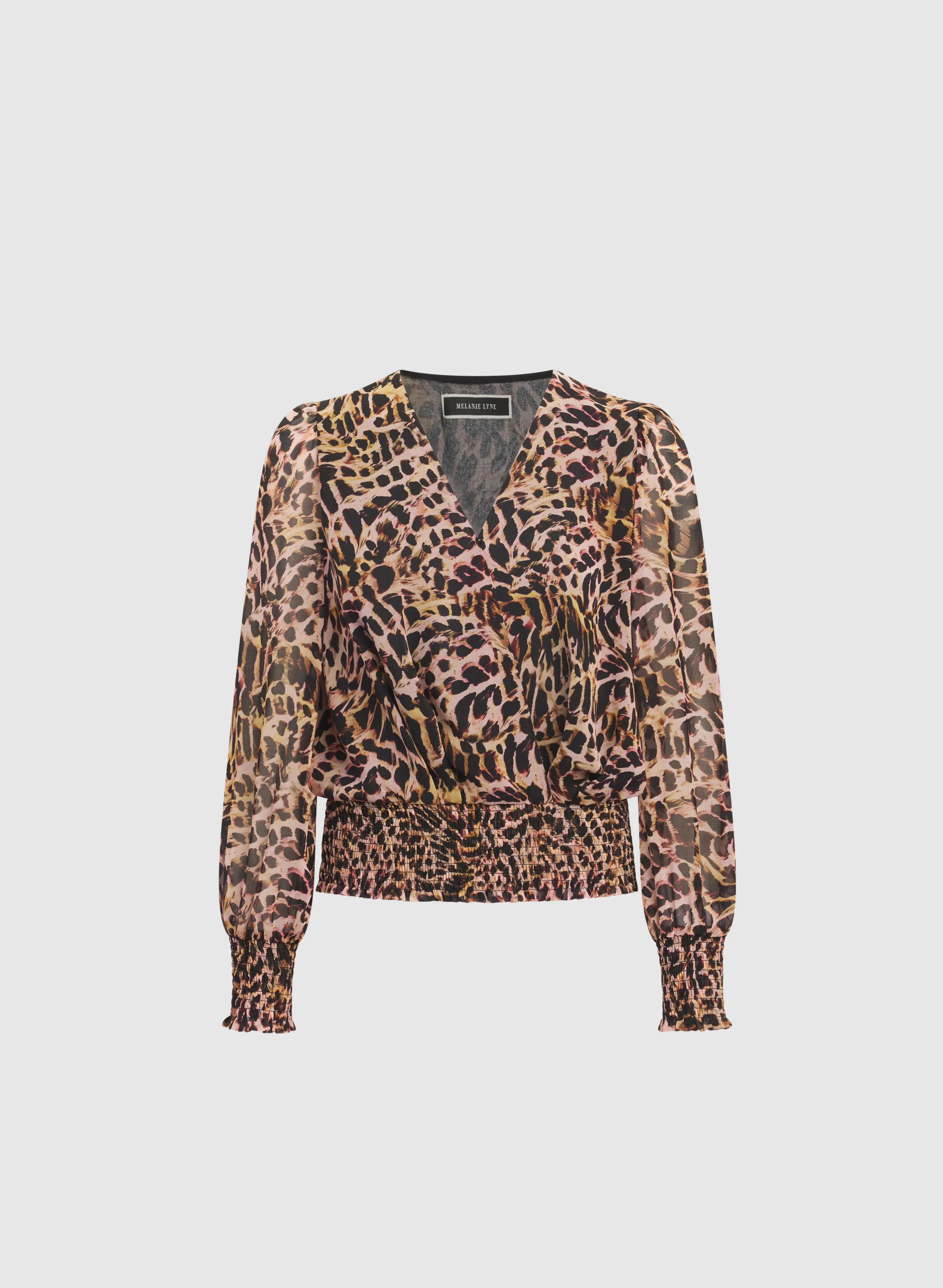 Leopard Chiffon Blouse - Image 6