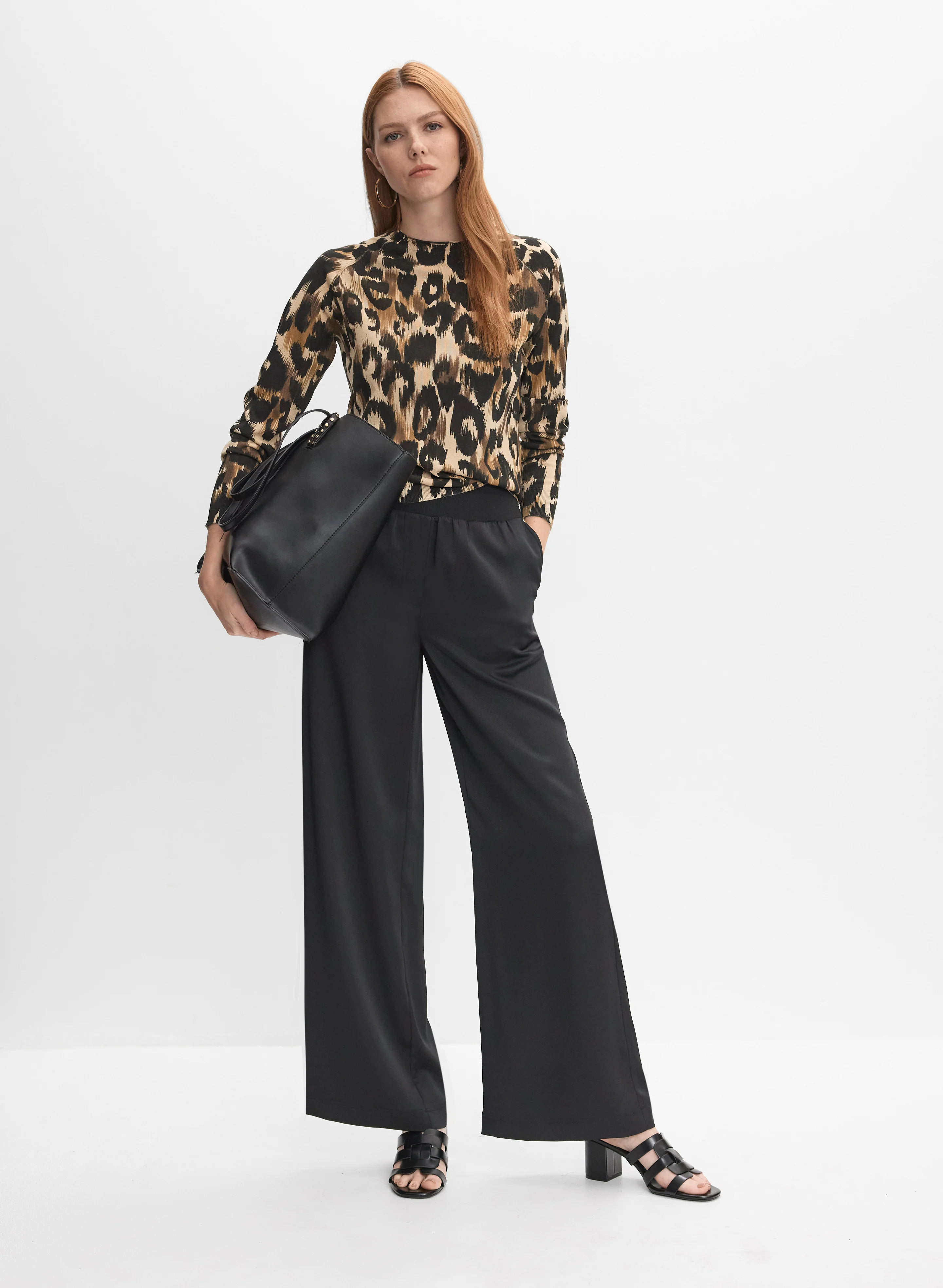 Leopard Print Pullover Top - Image 3