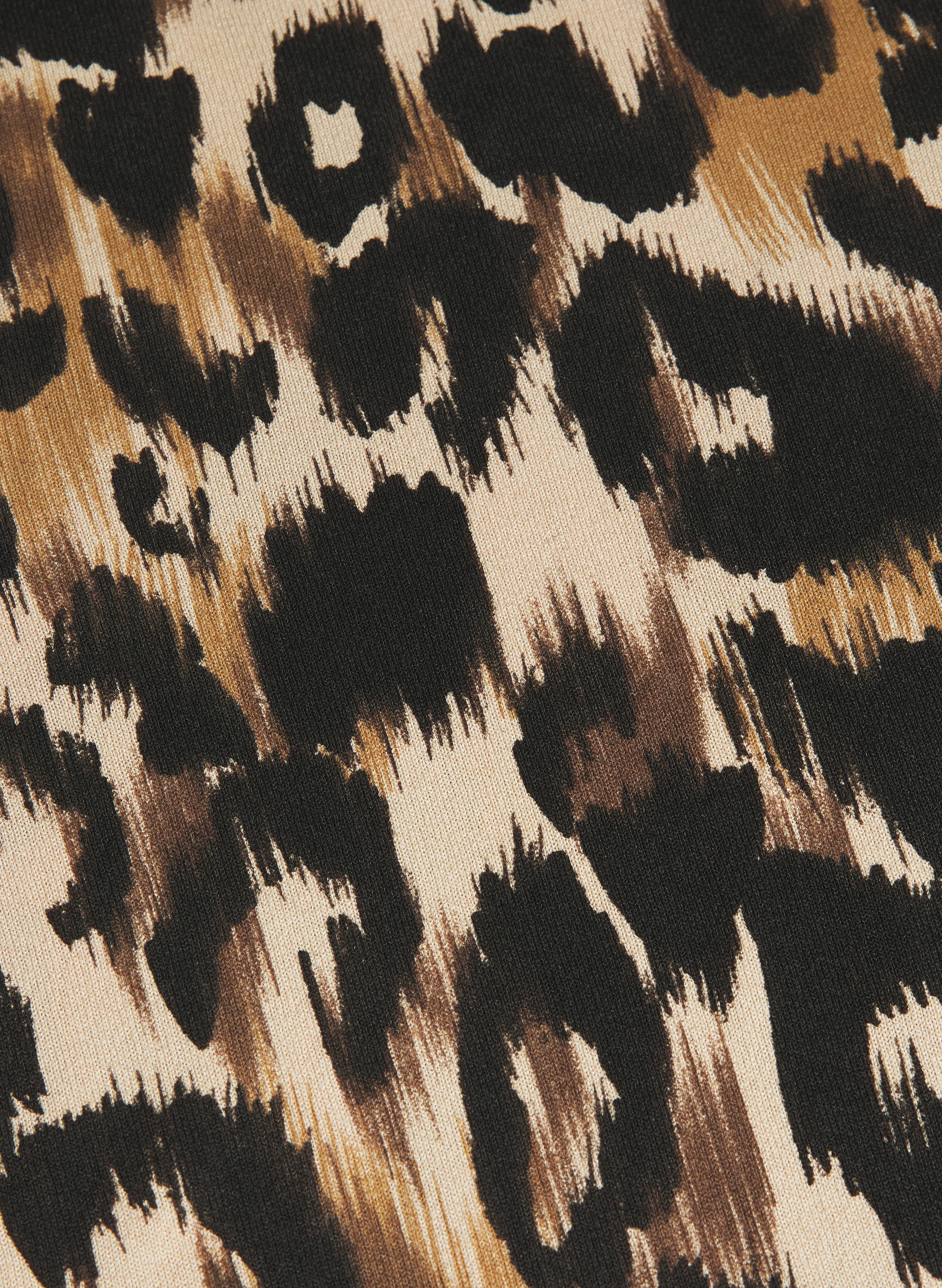 Leopard Print Pullover Top - Image 7