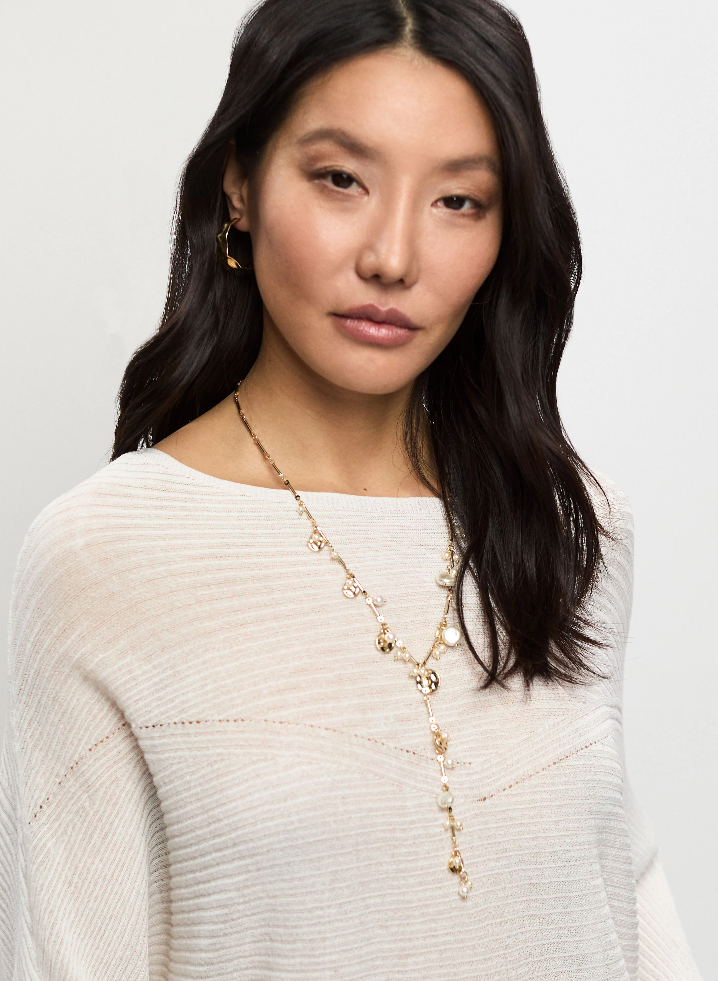 Lightweight Dolman Sleeve Sweater - Image 2