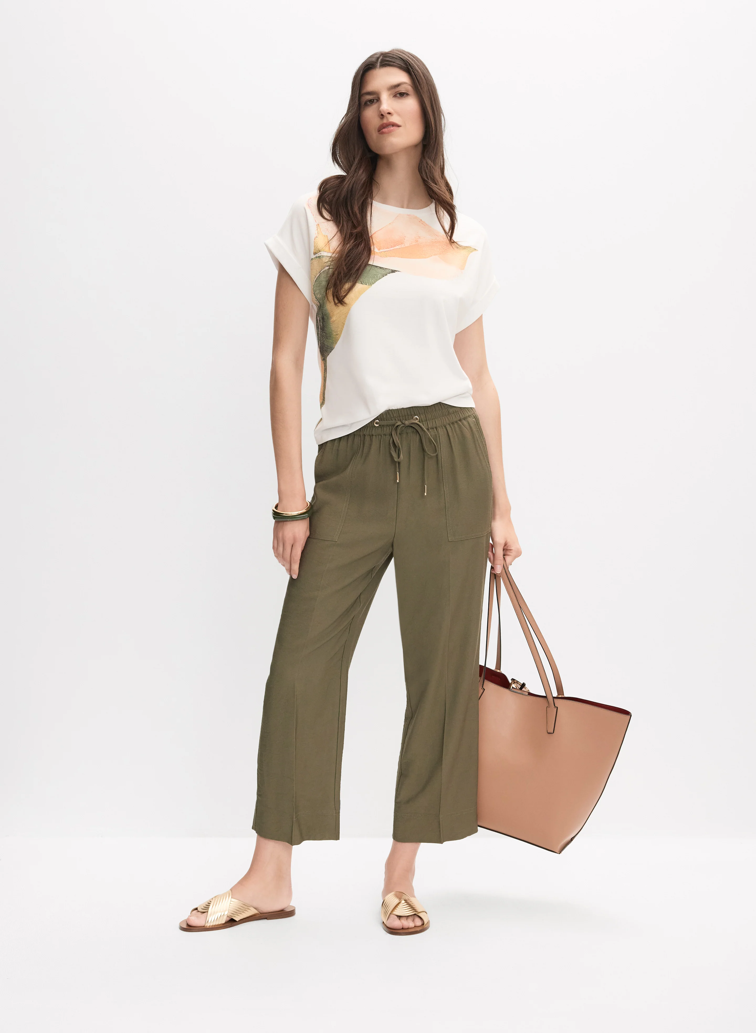 Lily Print T-Shirt - Image 3
