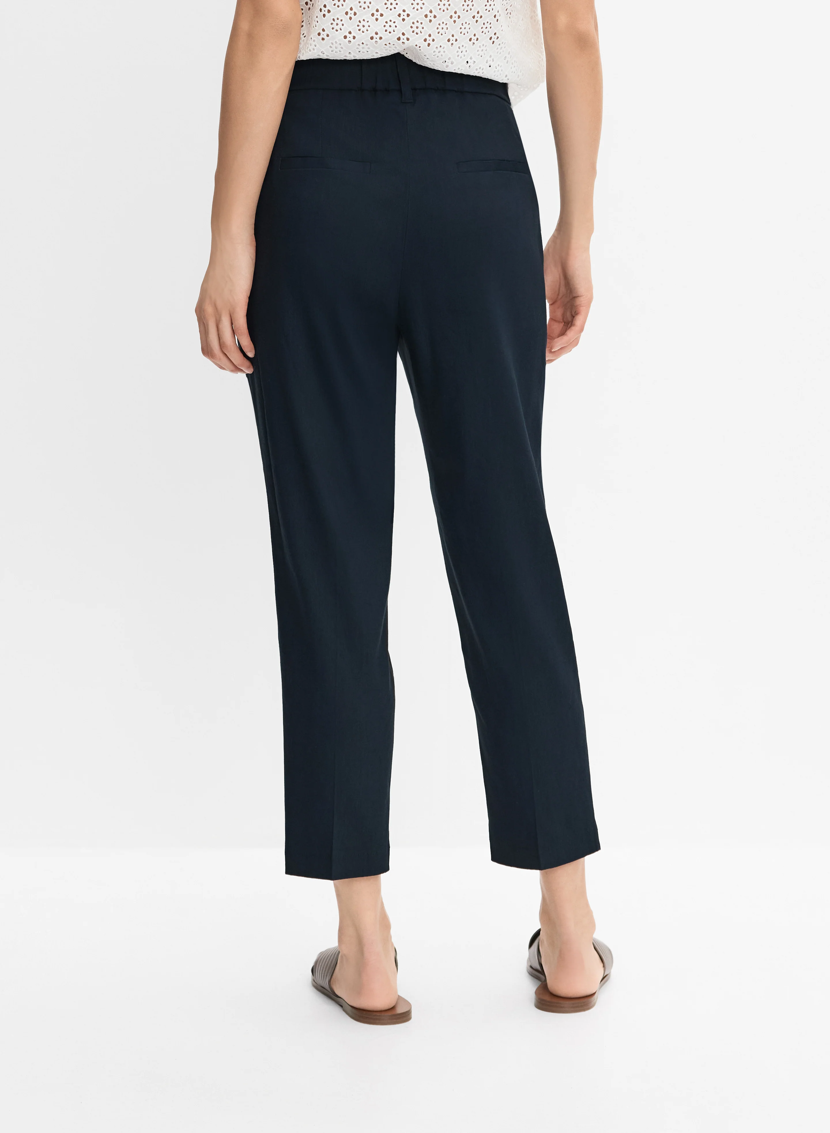 Linen-Blend Capris - Image 2