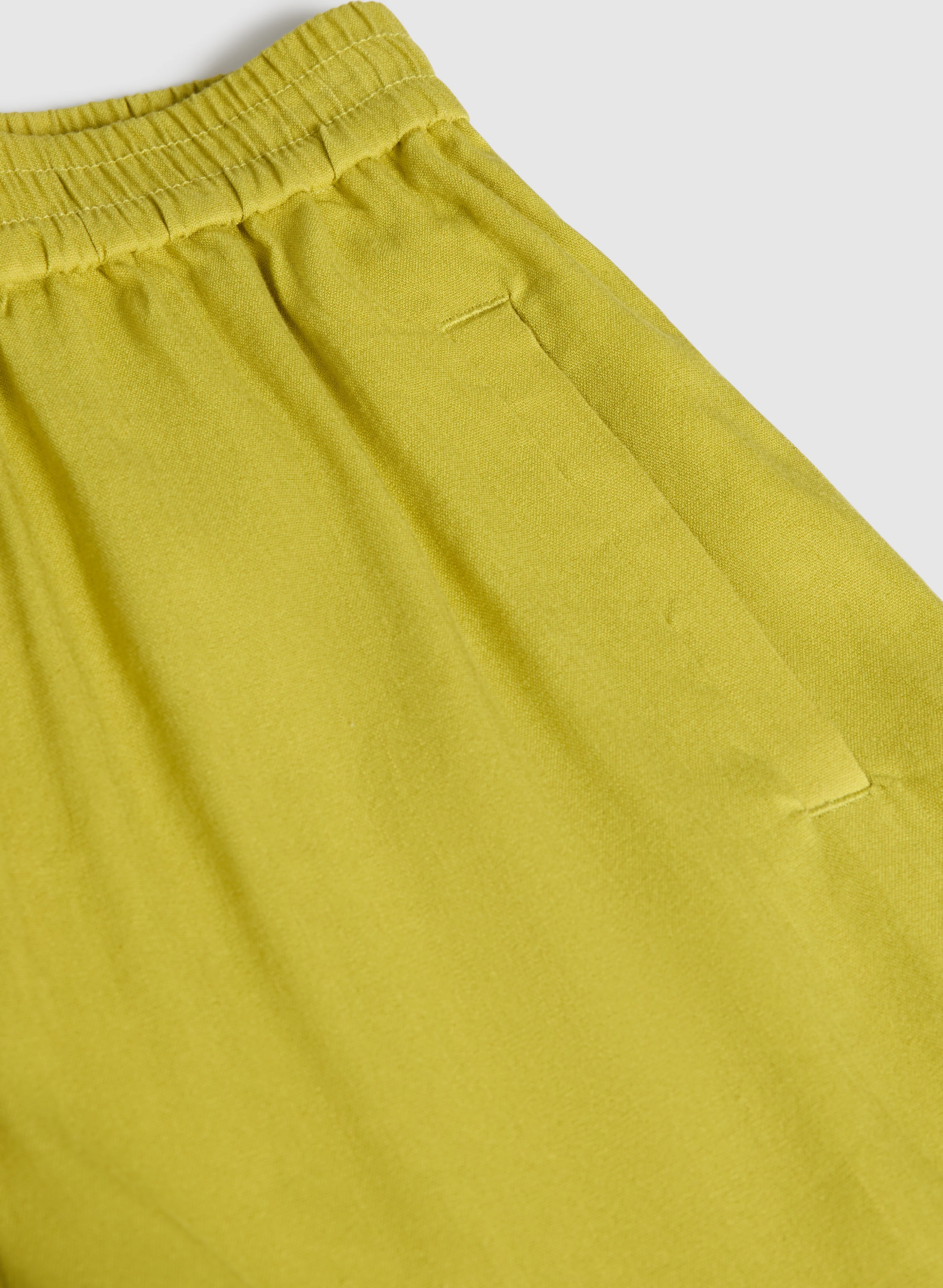 Cropped Linen-Blend Pants - Image 7