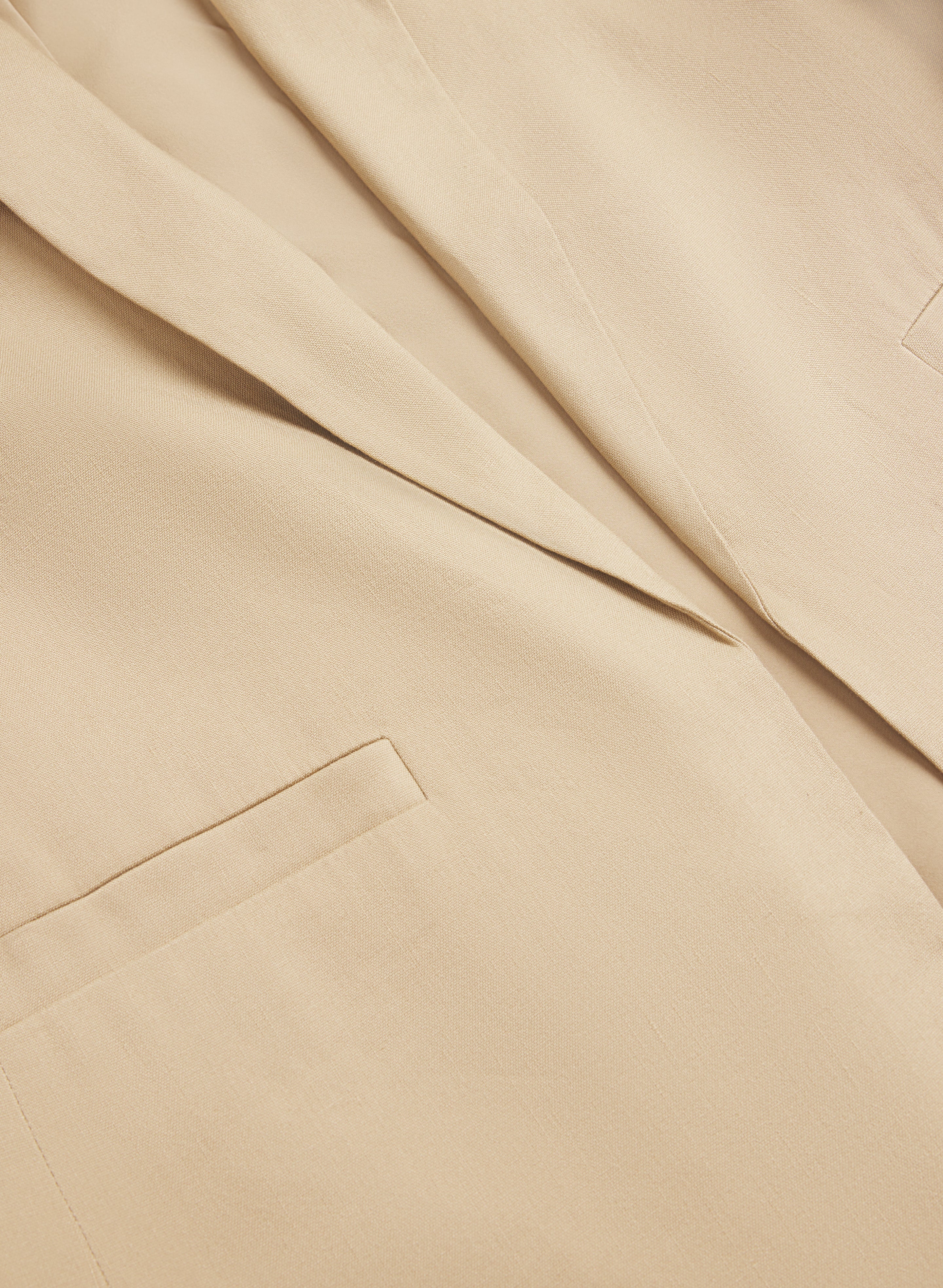 Linen-Blend Blazer - Image 7
