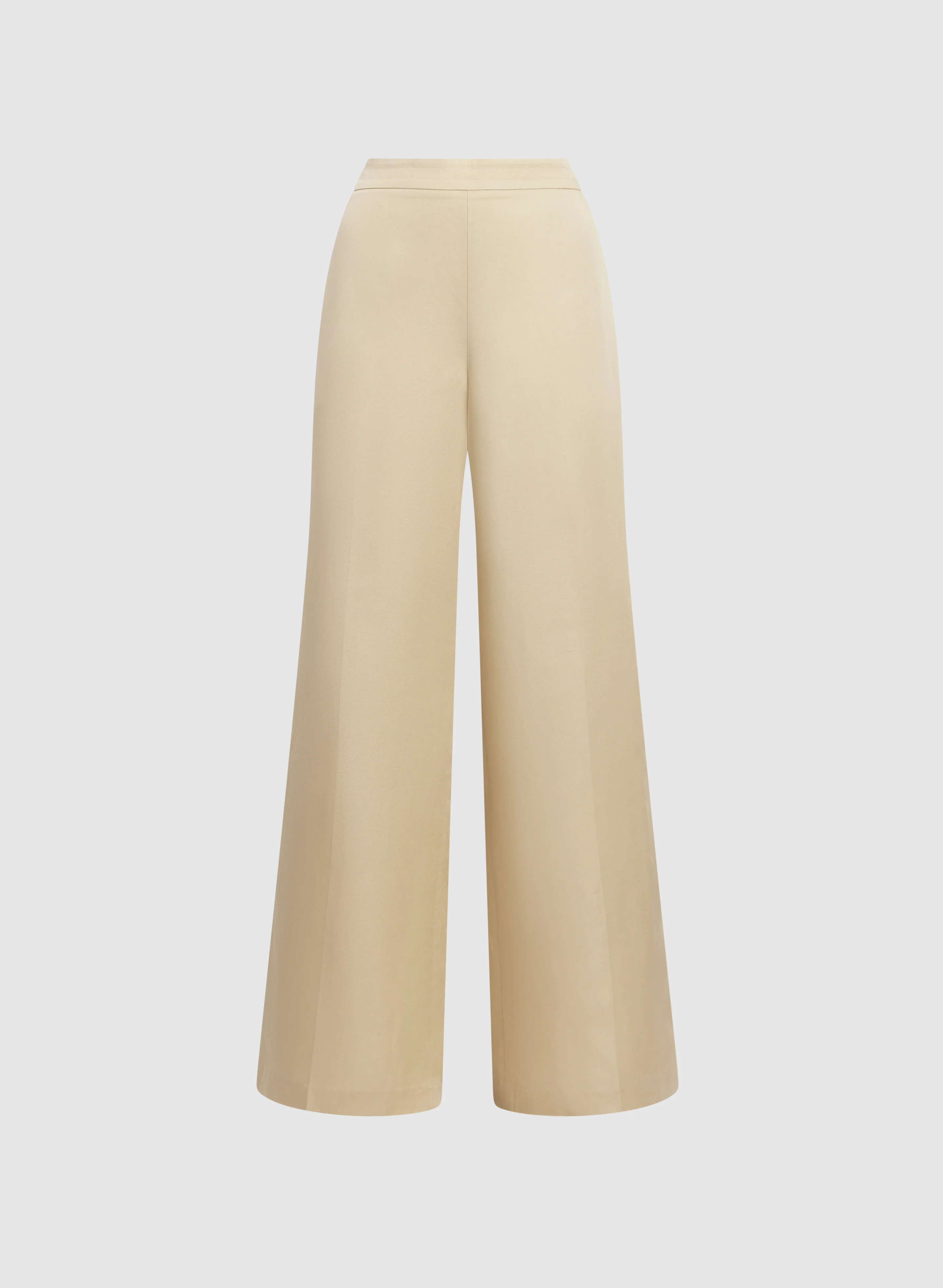 Linen-Blend Wide-Leg Pants - Image 6