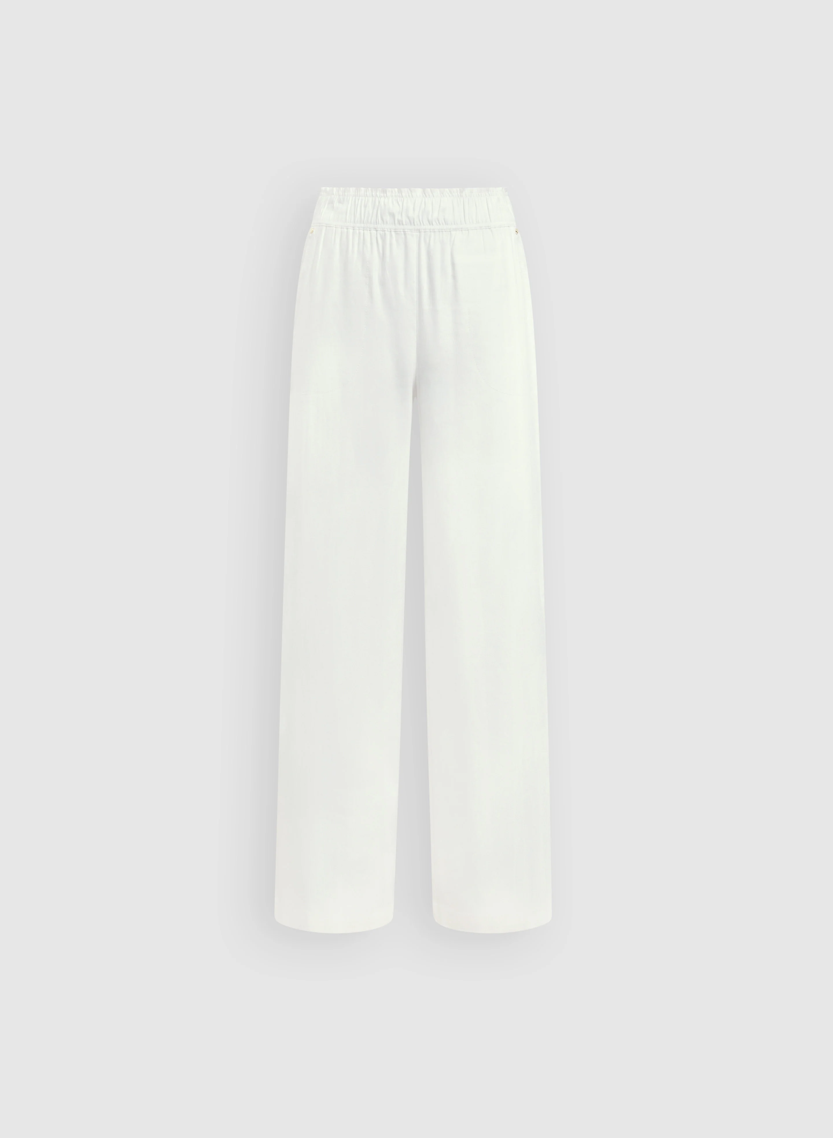 Linen-Blend Wide-Leg Pants - Image 5