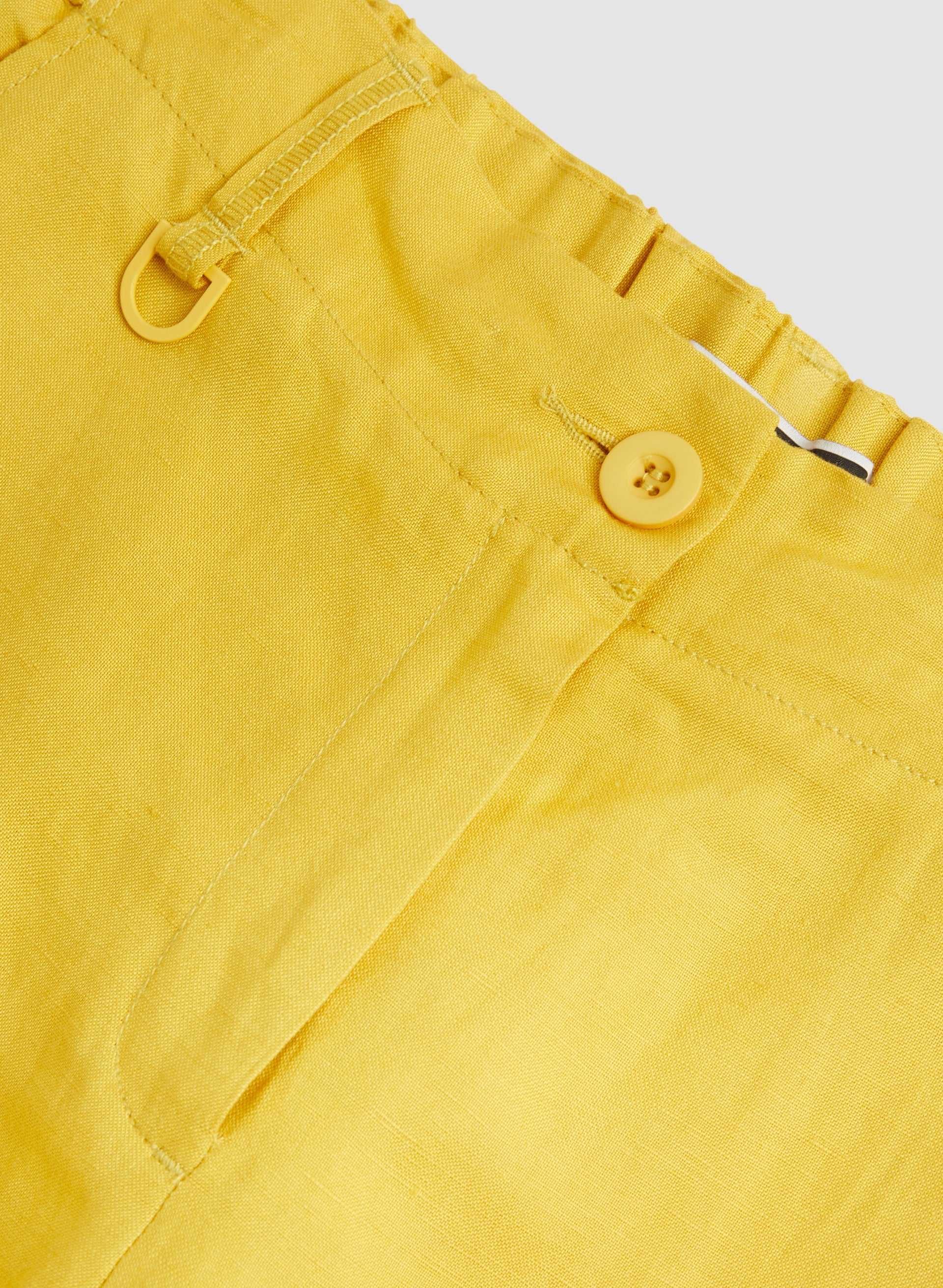 Linen Straight Leg Capris - Image 7
