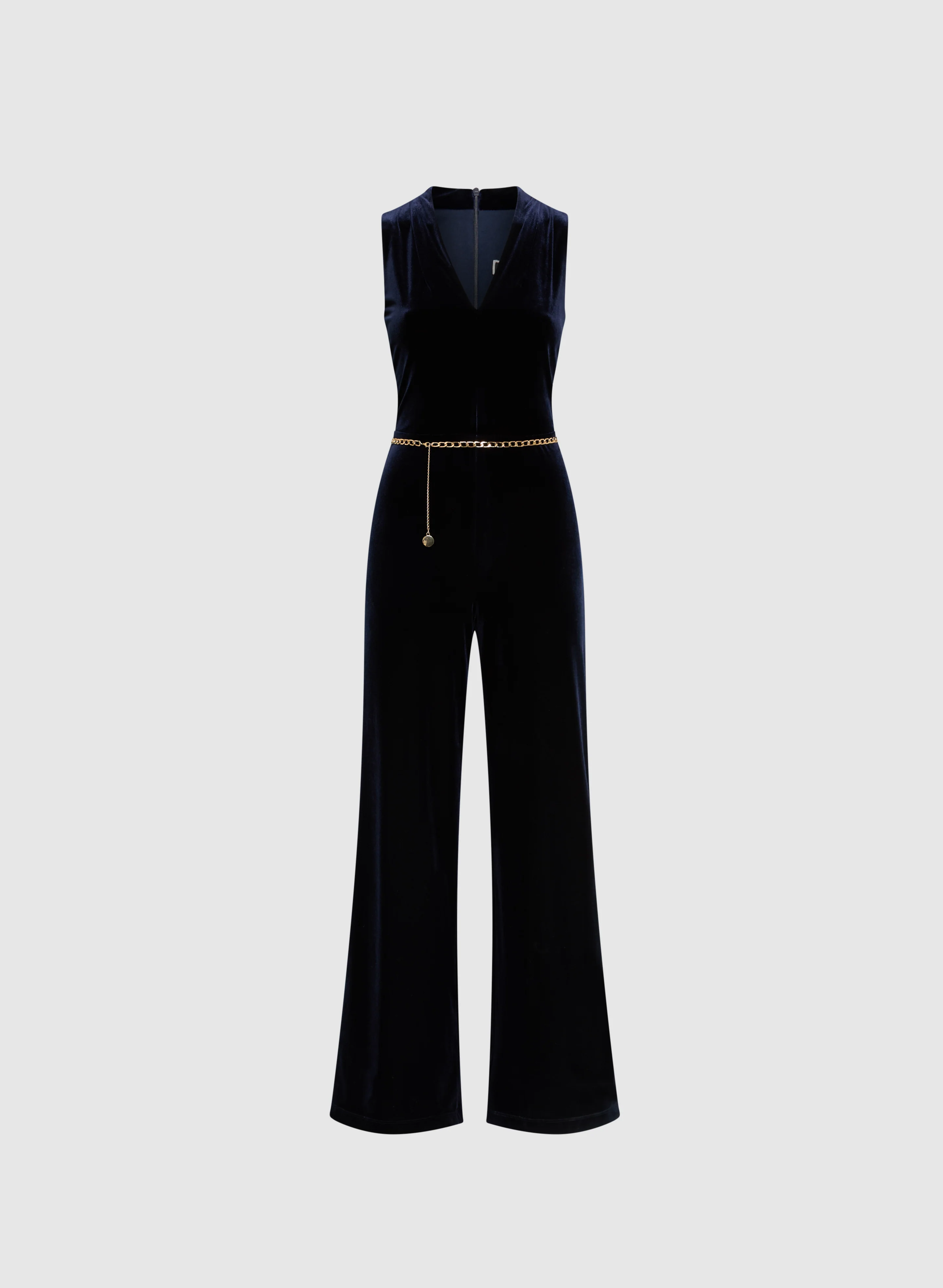 Long Velvet Jumpsuit - Image 5