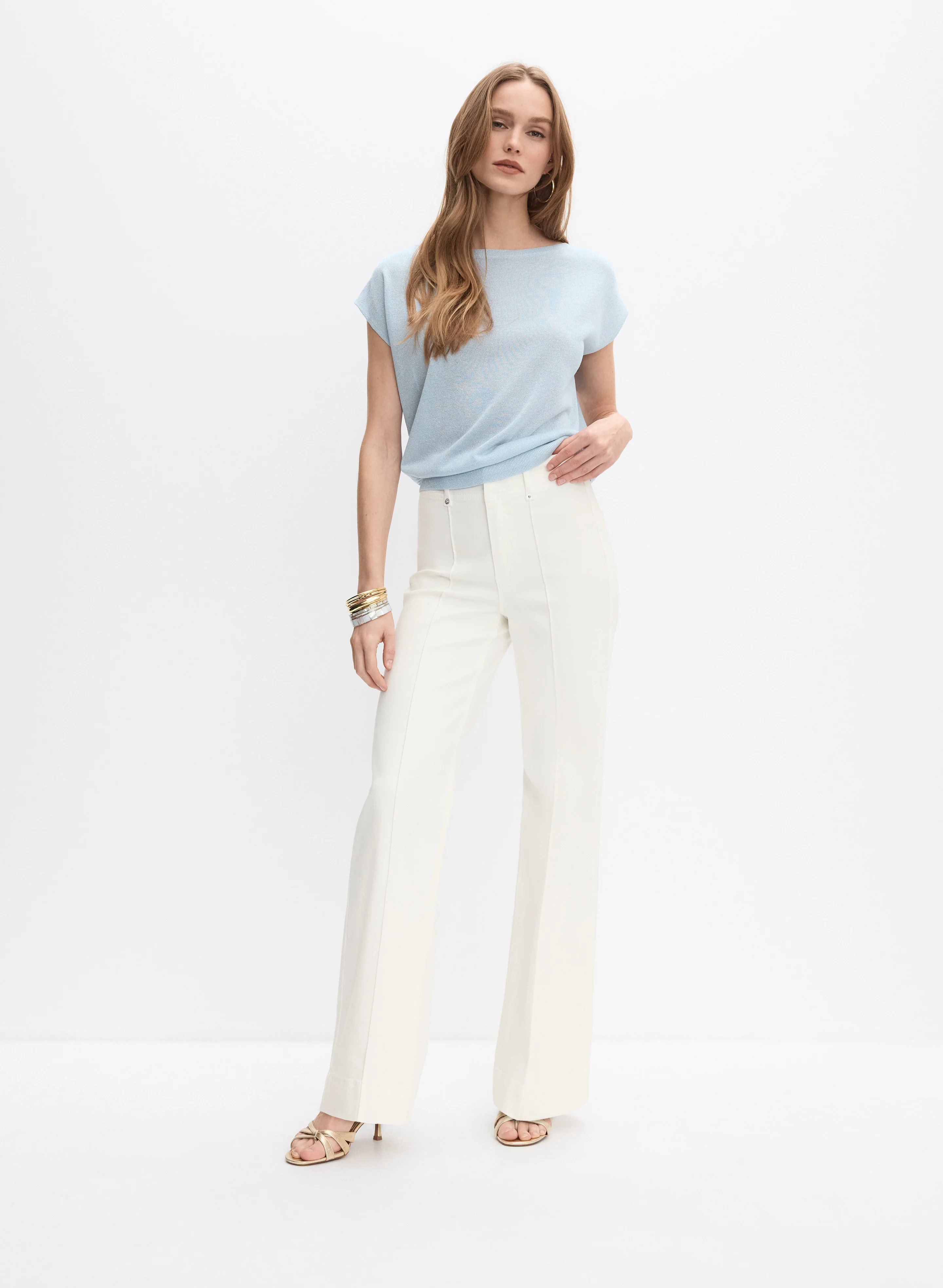 Lurex Knit Pullover - Image 3