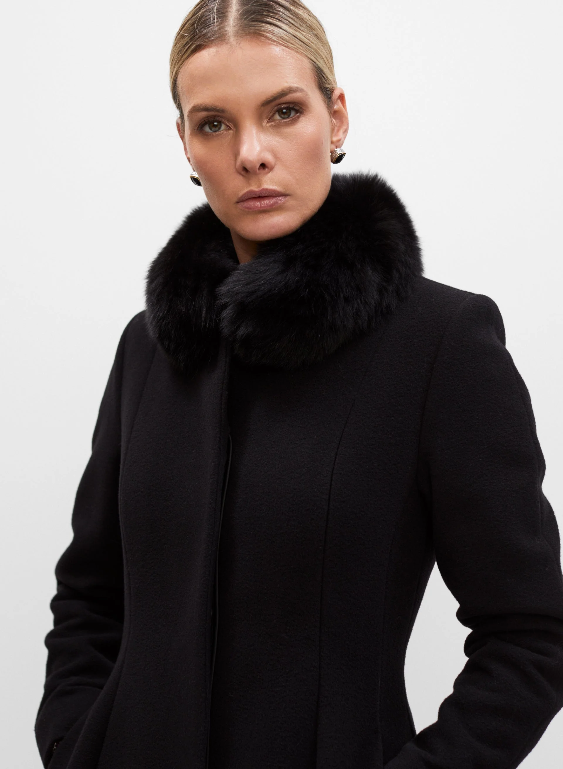 Mallia - Wool & Cashmere Blend Coat - Image 2