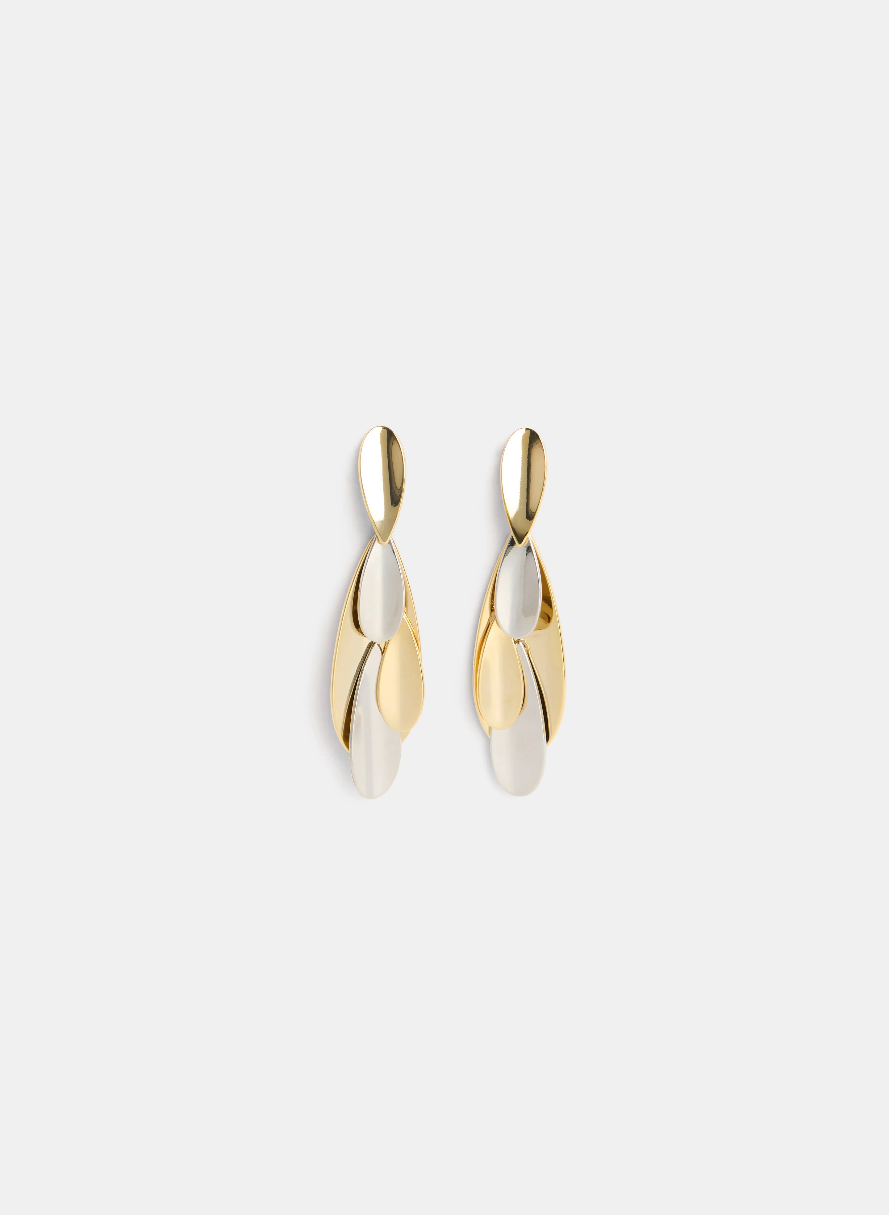 Metal Drop Earrings