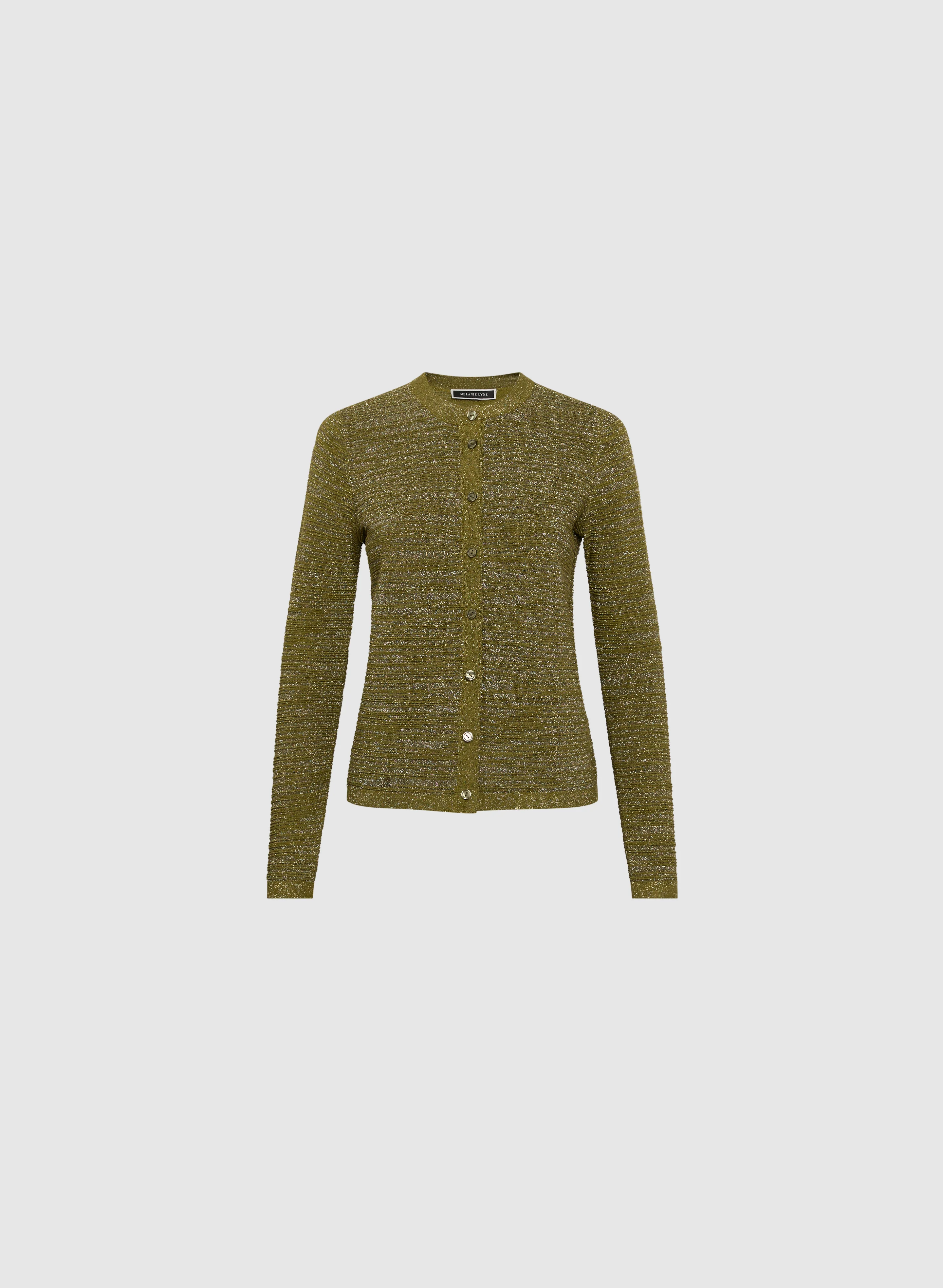 Metallic Lurex Cardigan - Image 6
