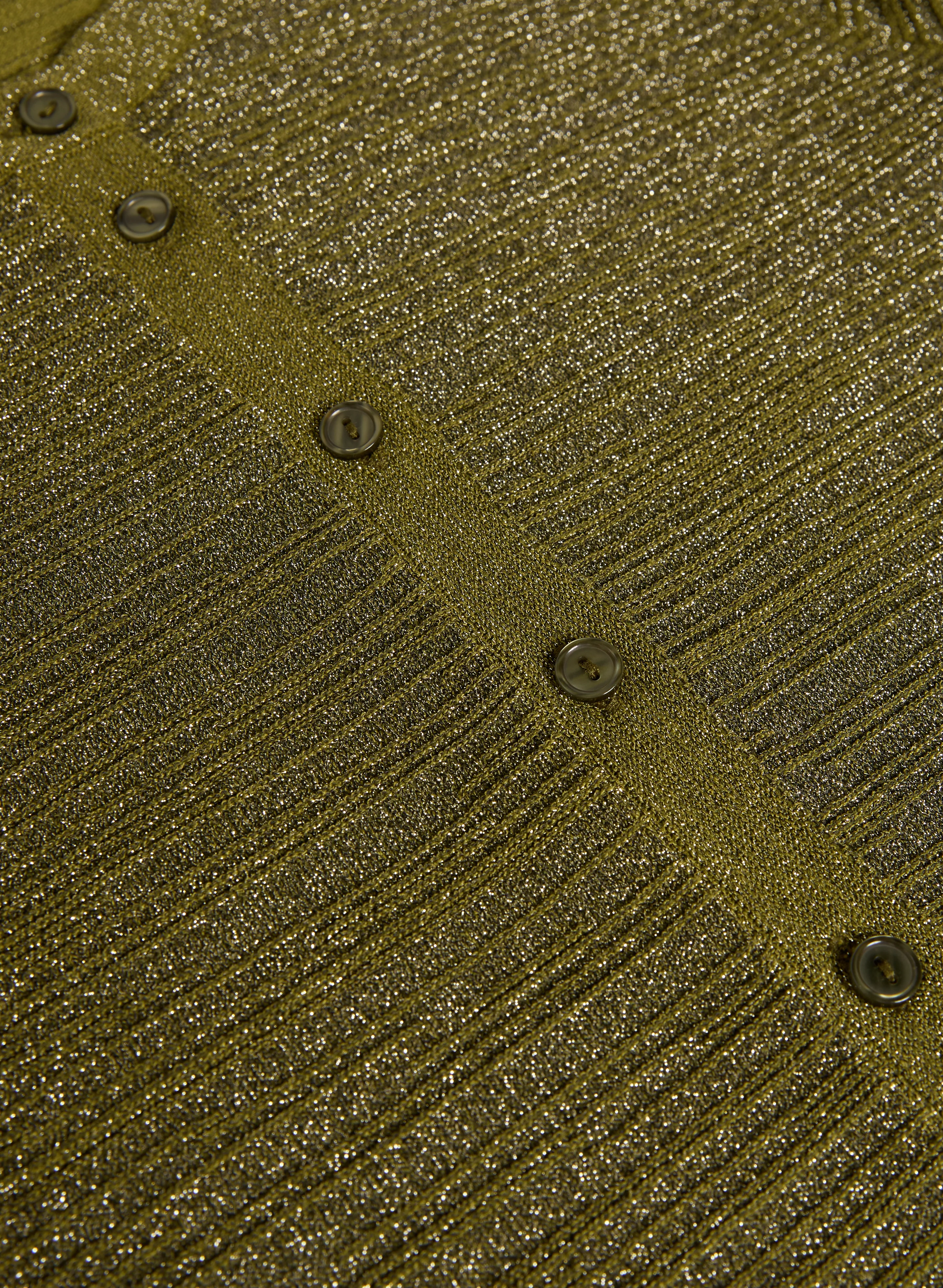 Metallic Lurex Cardigan - Image 7