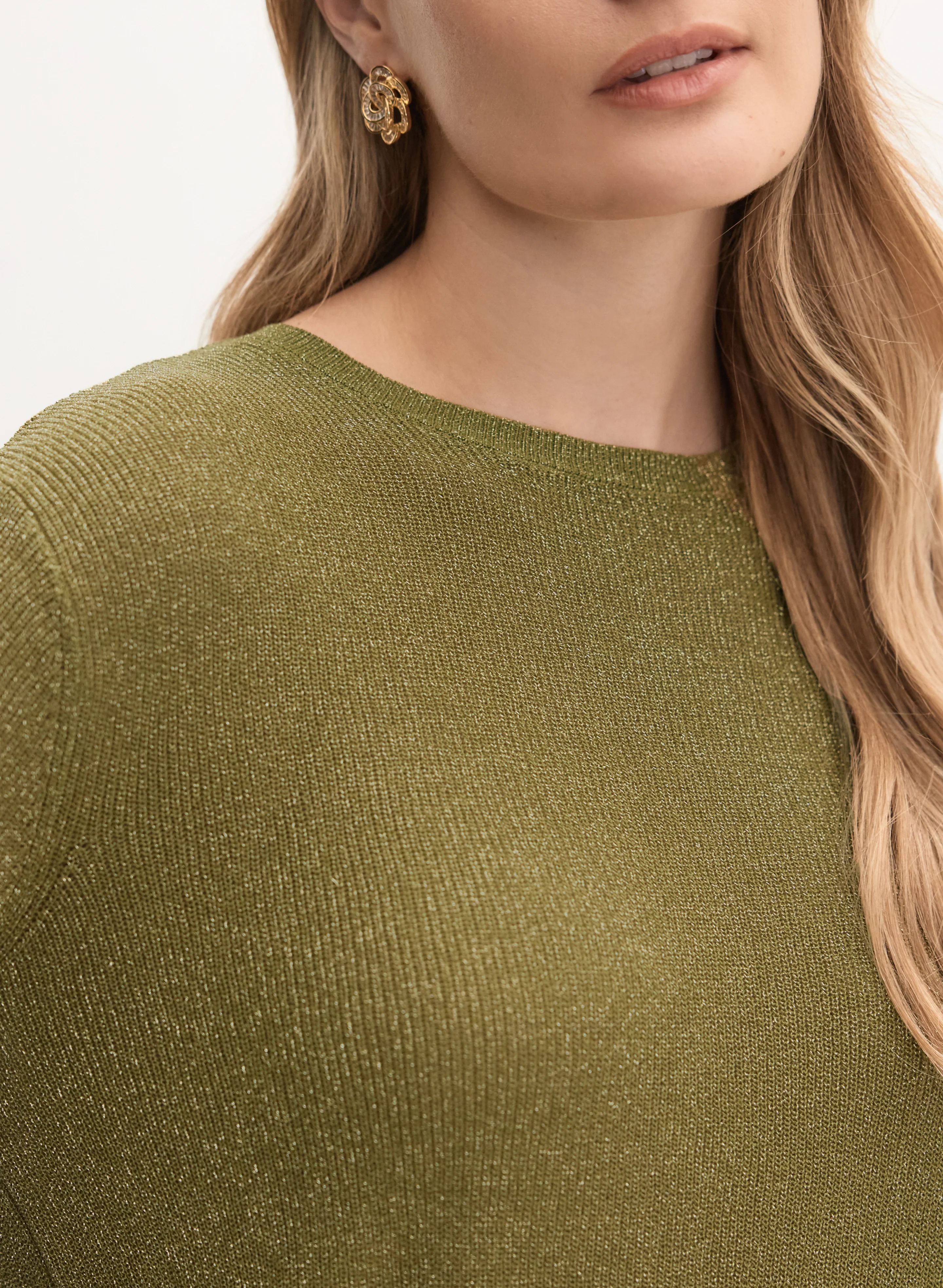 Metallic Lurex Sweater - Image 2