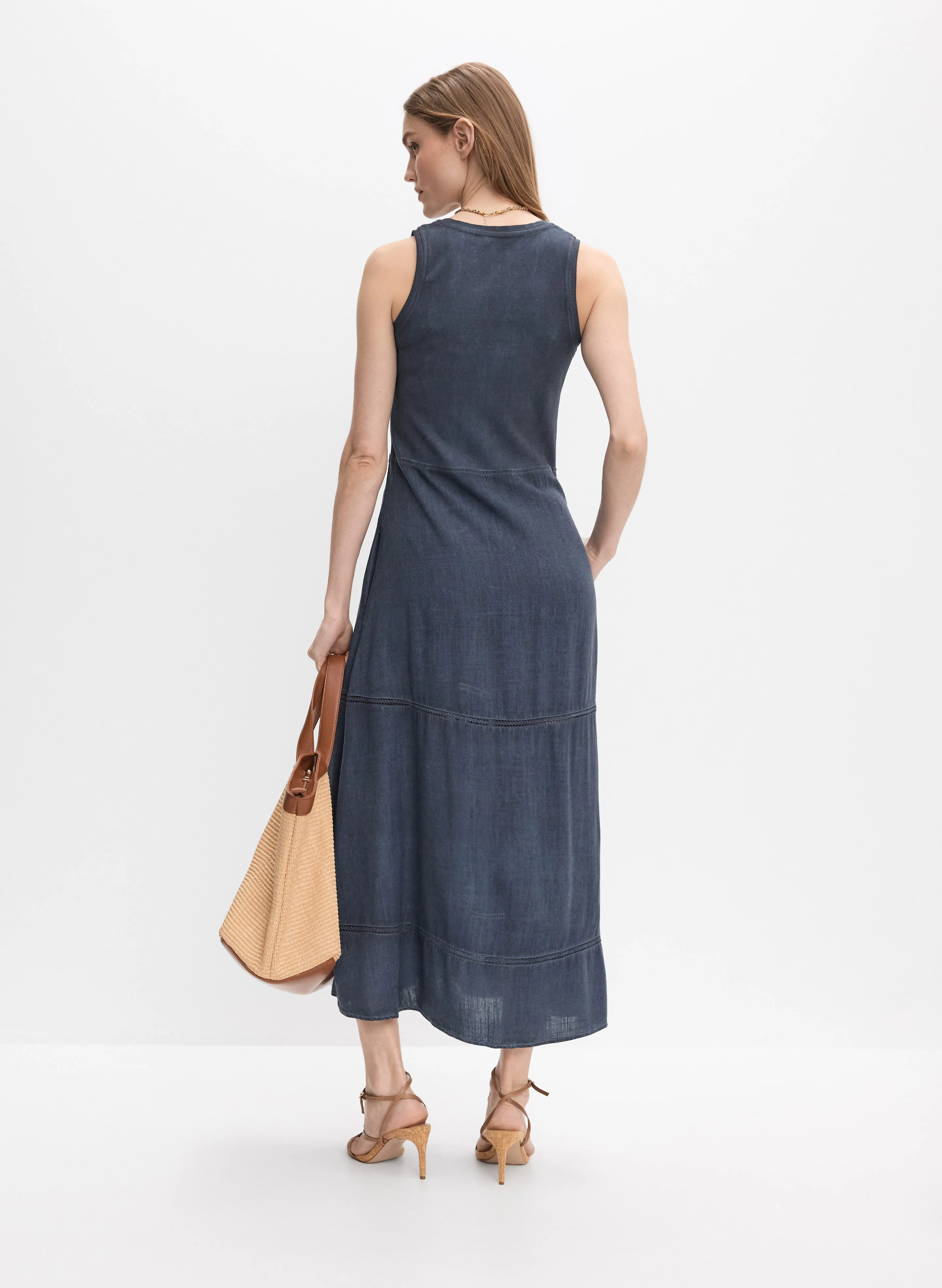 Mixed Media Dress - Image 4