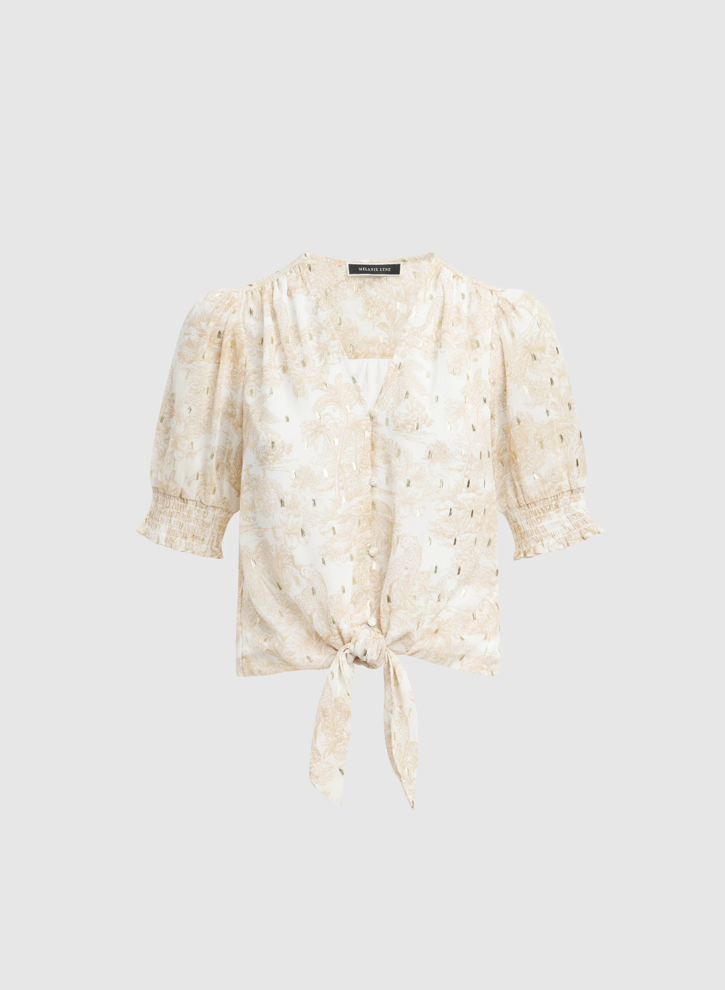 Mixed Print Blouse - Image 6