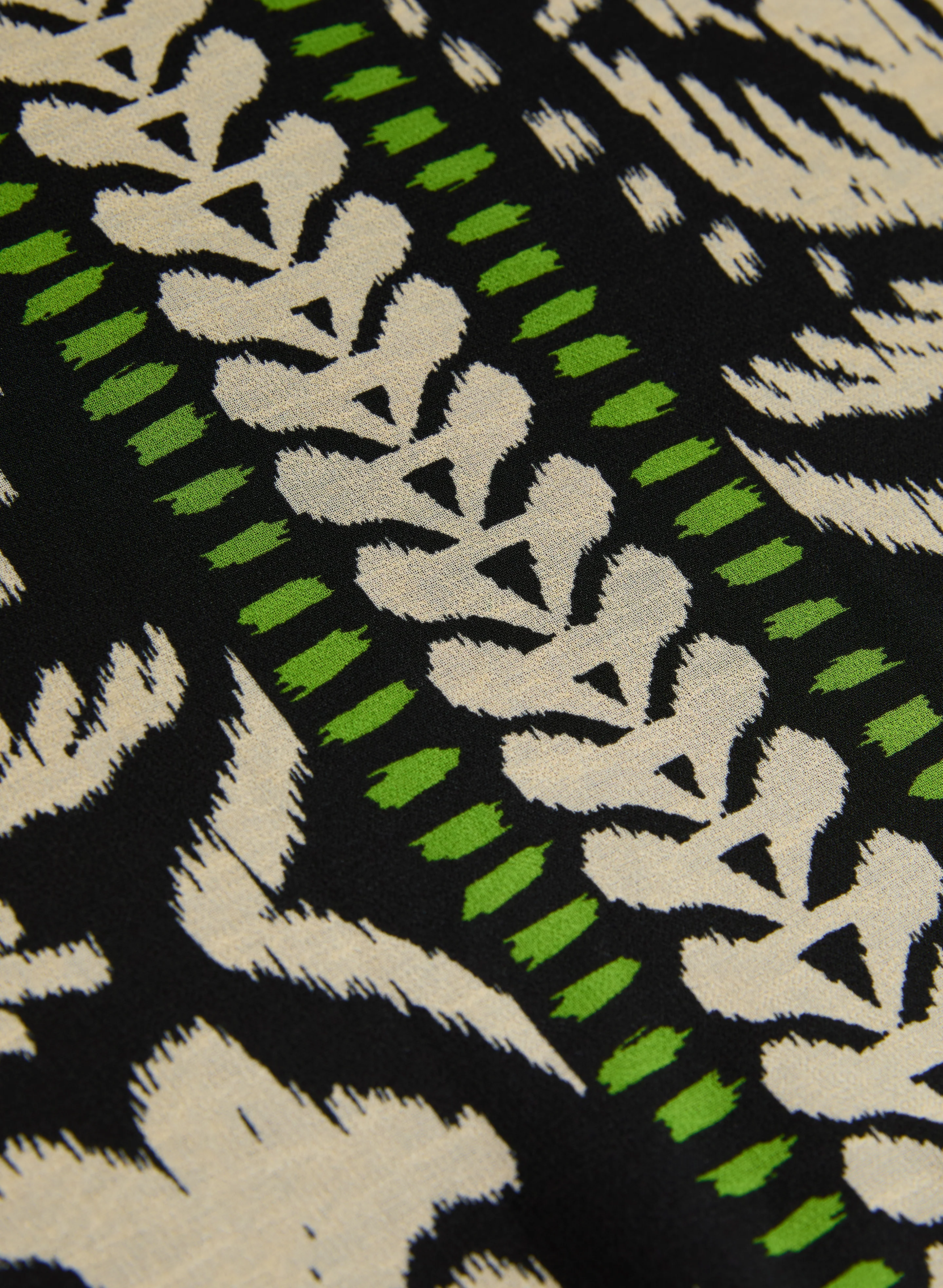 Mixed Tropical Print Blouse - Image 6
