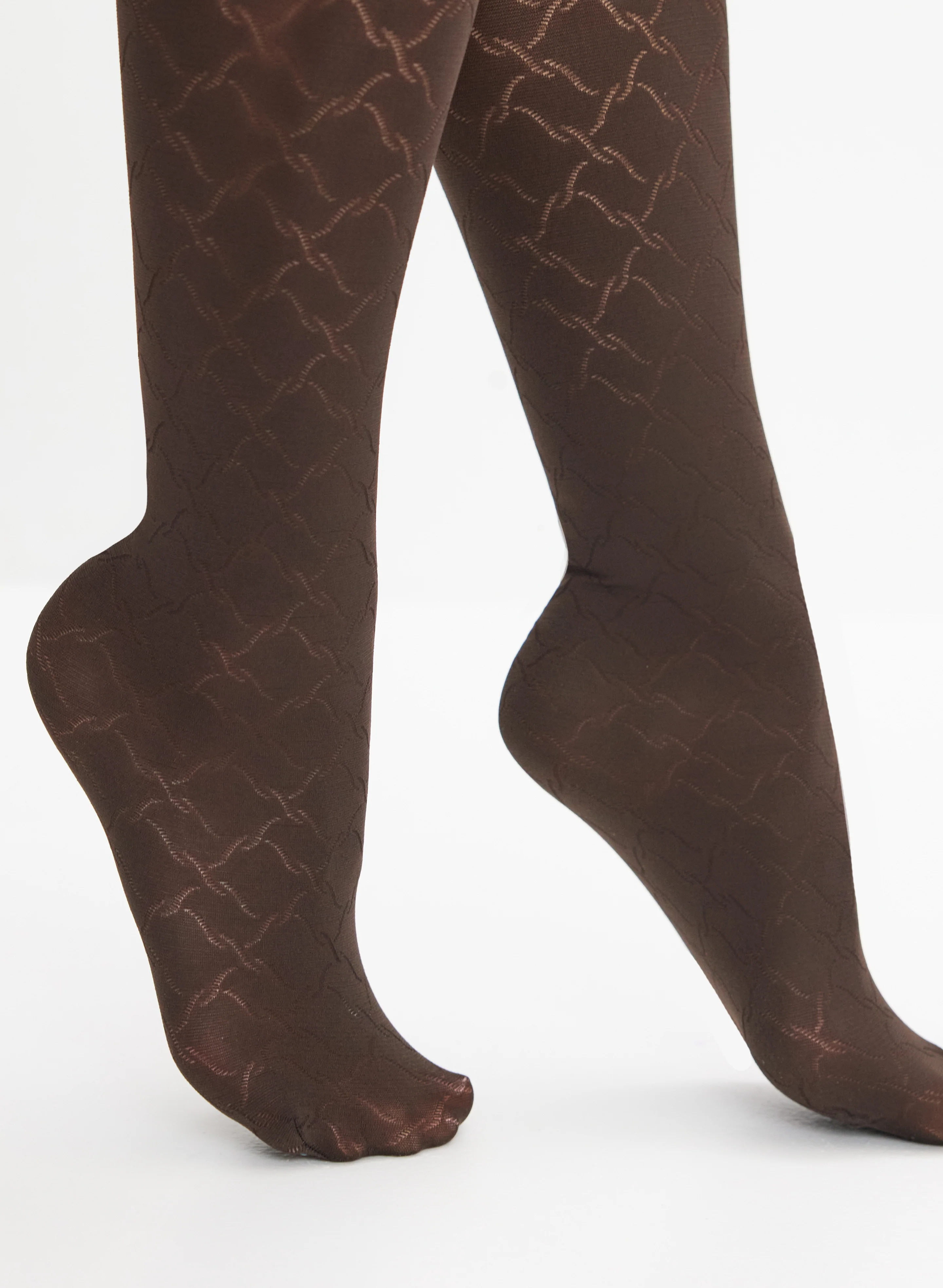 Mura - Twisted Chain Link Motif Tights - Image 2
