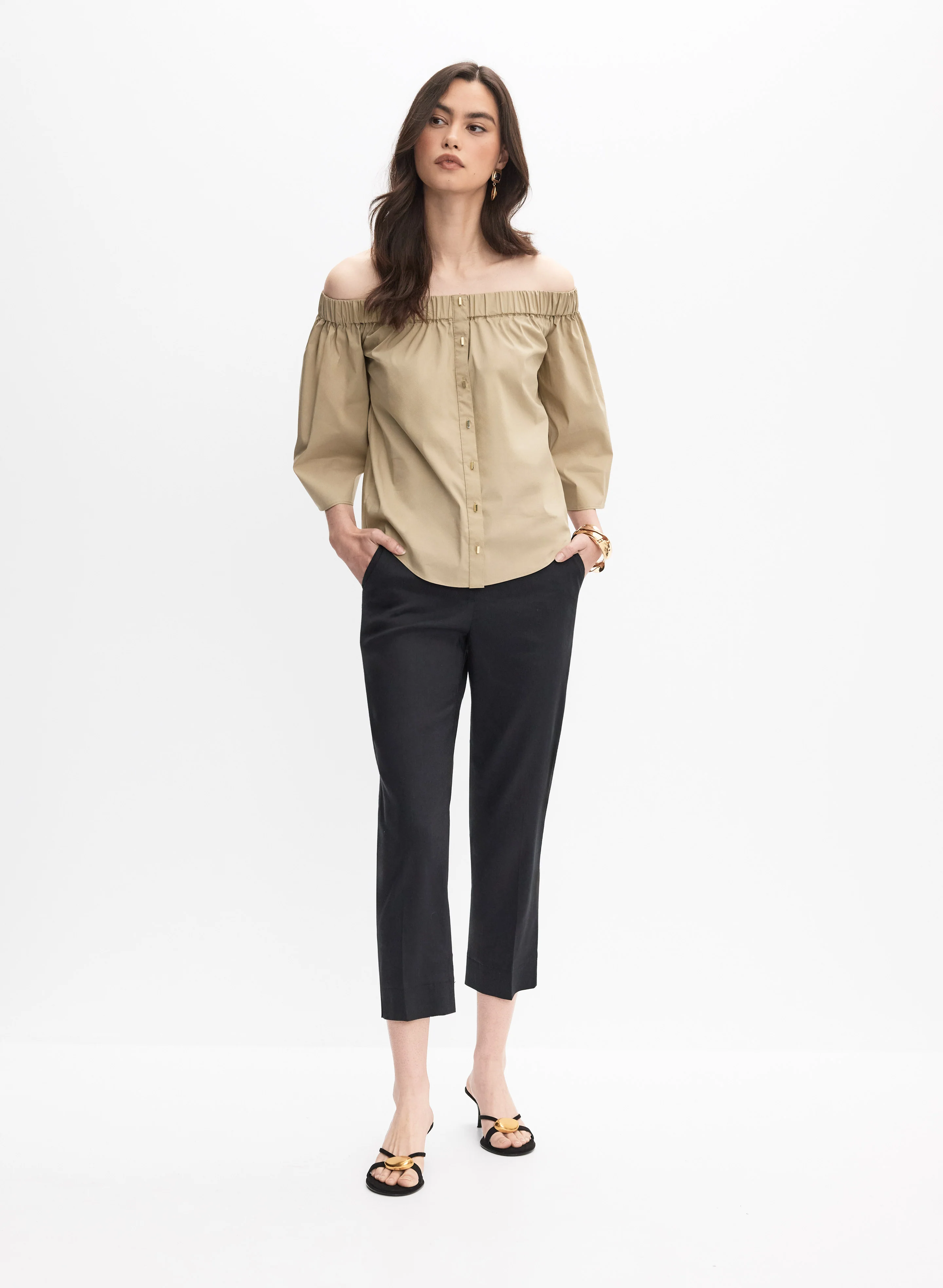 Off-The-Shoulder Blouse - Image 4