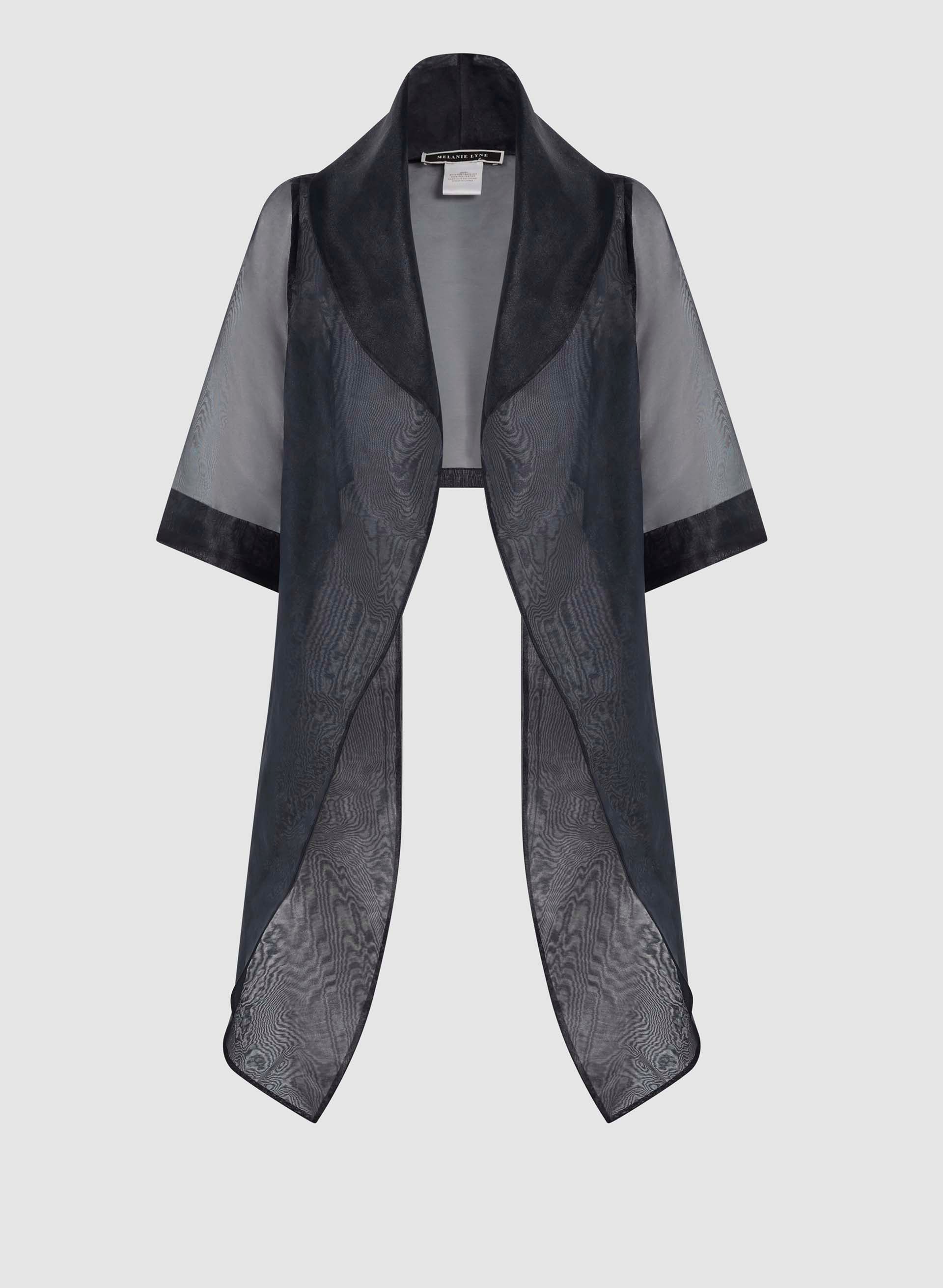 Oversized Tie Detail Bolero - Image 6