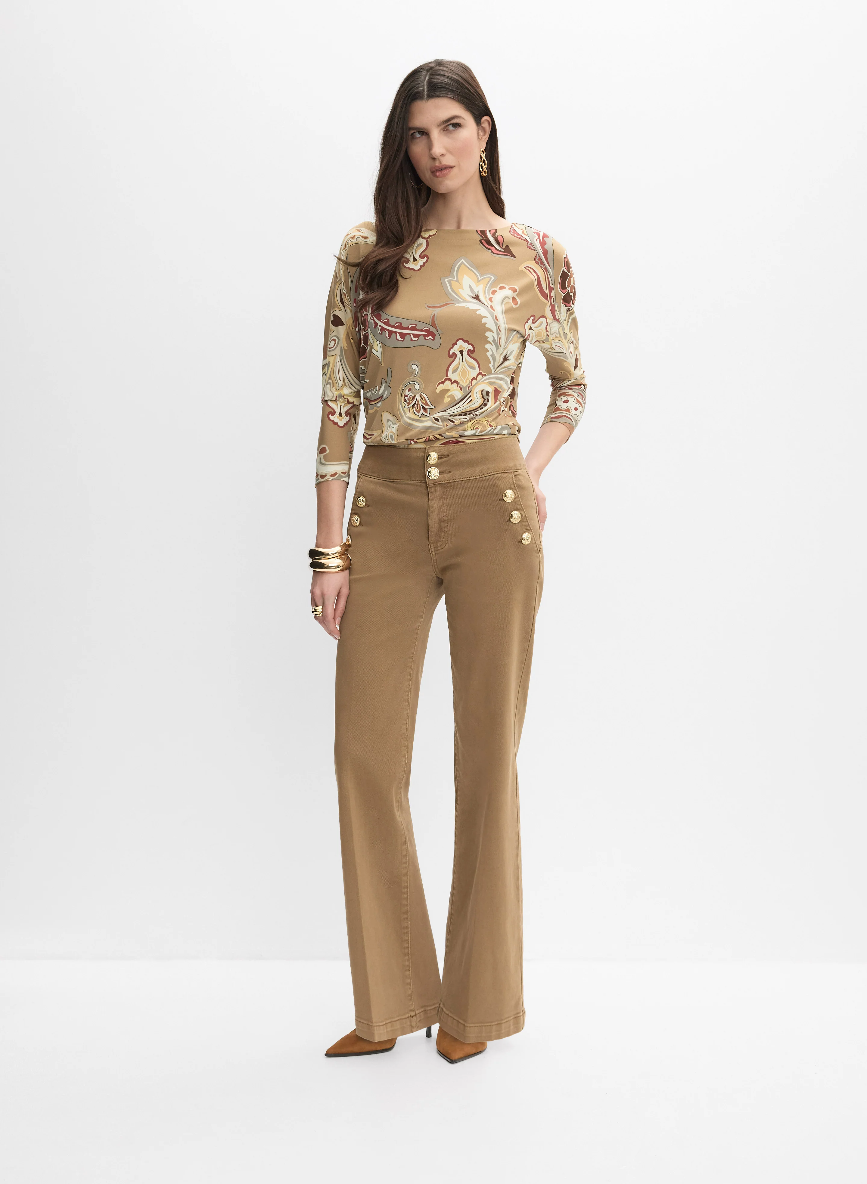Paisley Blouson Top - Image 3