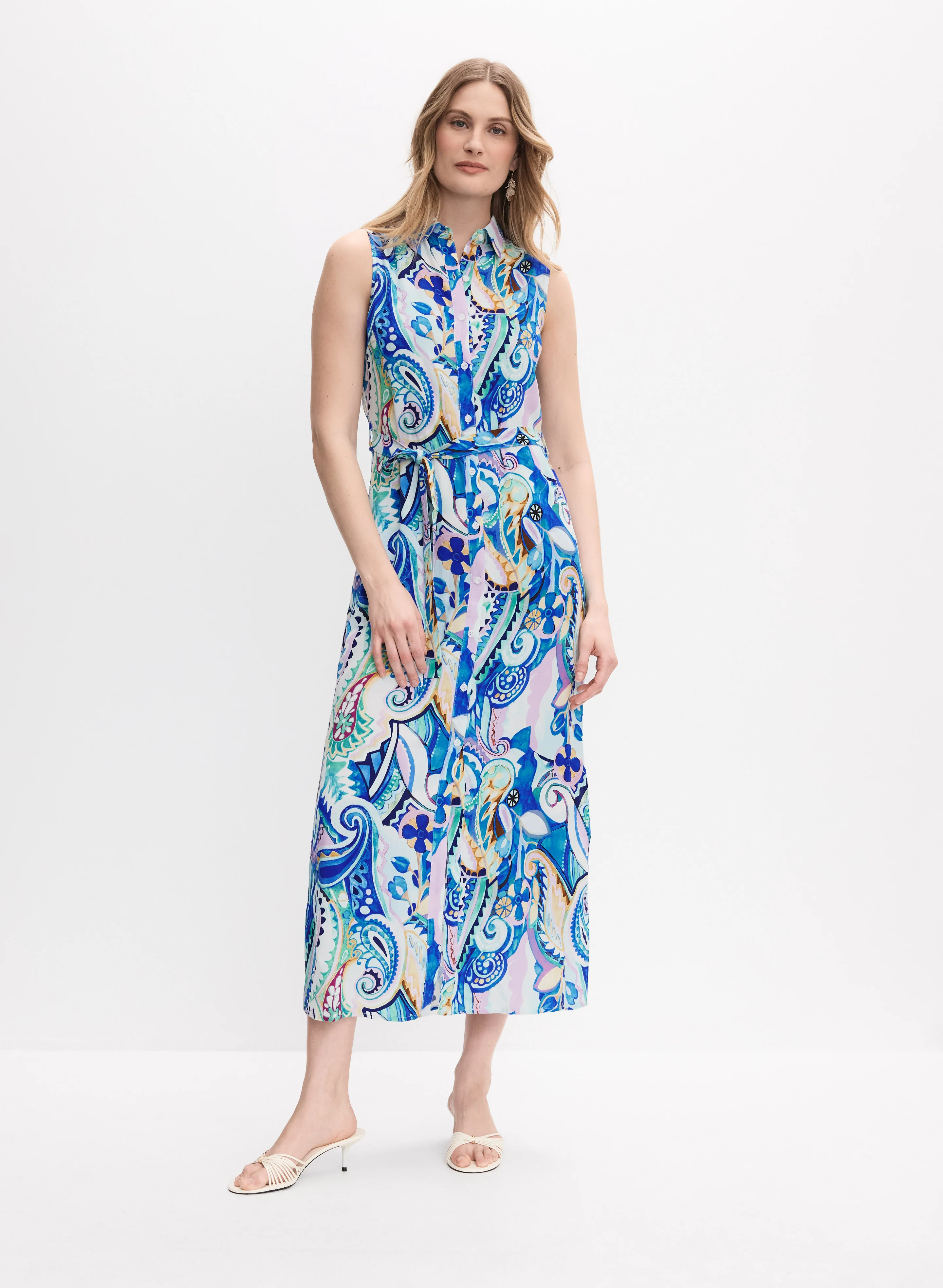Paisley Midi Dress