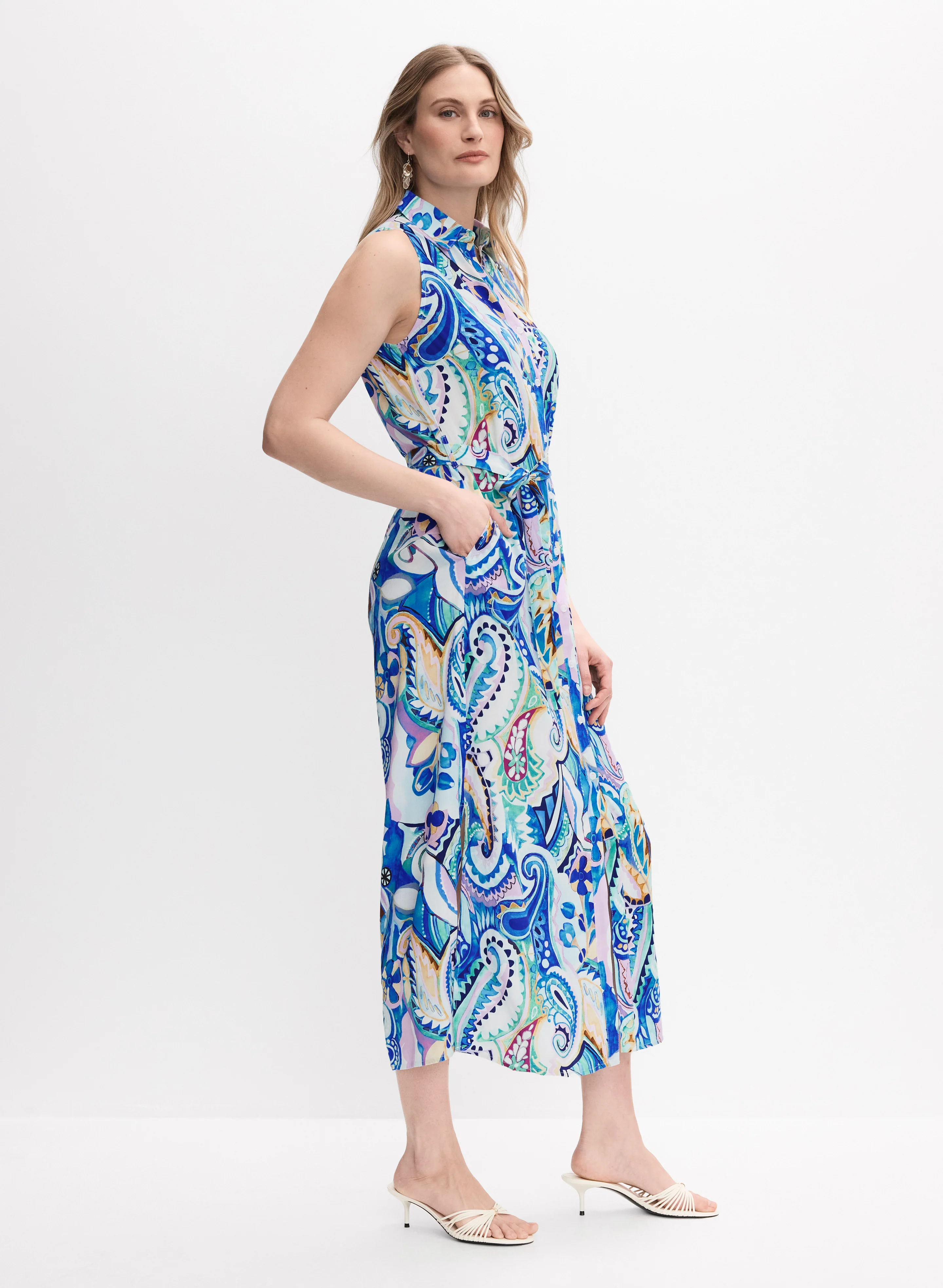 Paisley Midi Dress - Image 2