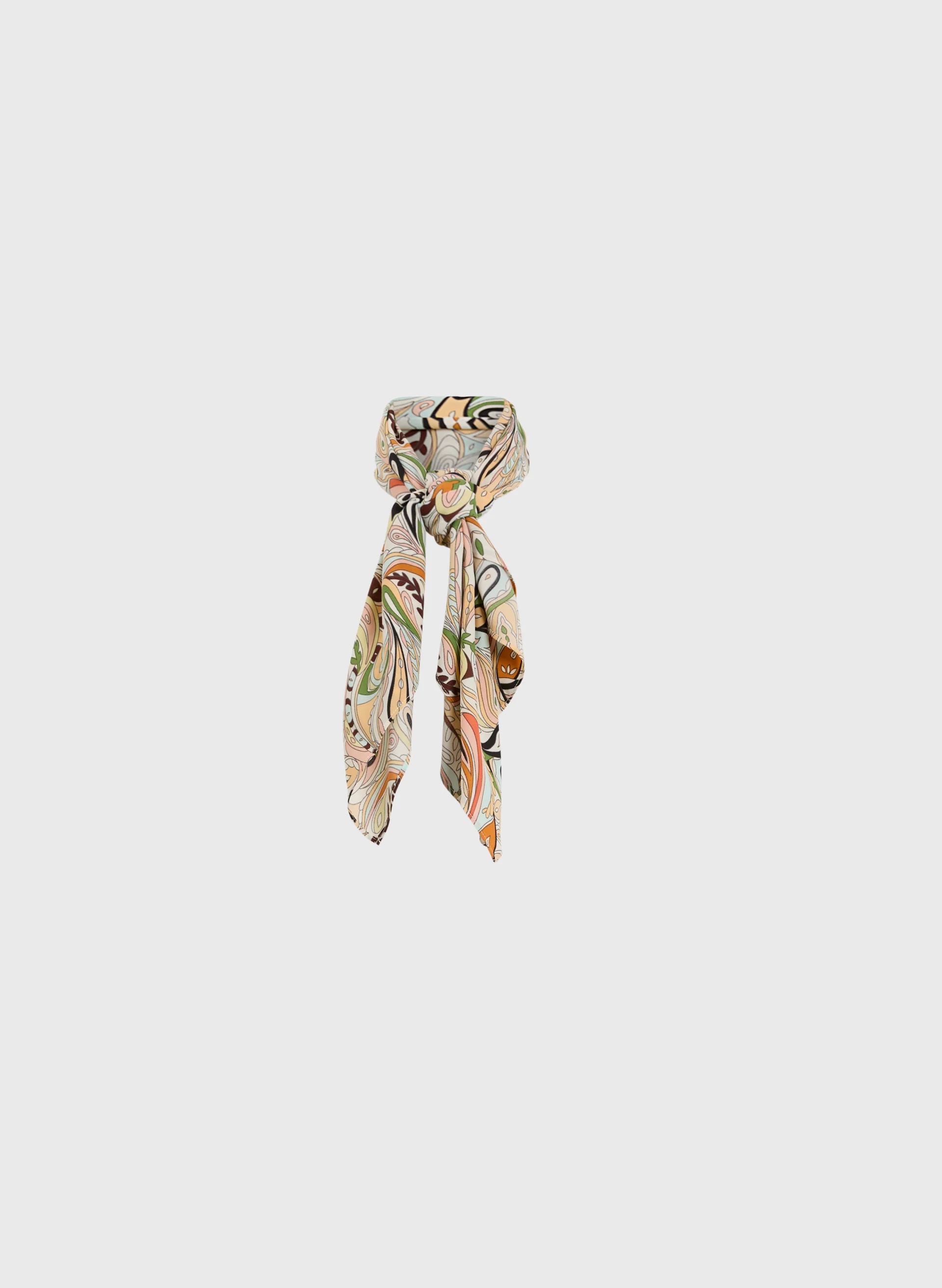 Paisley Print Square Scarf