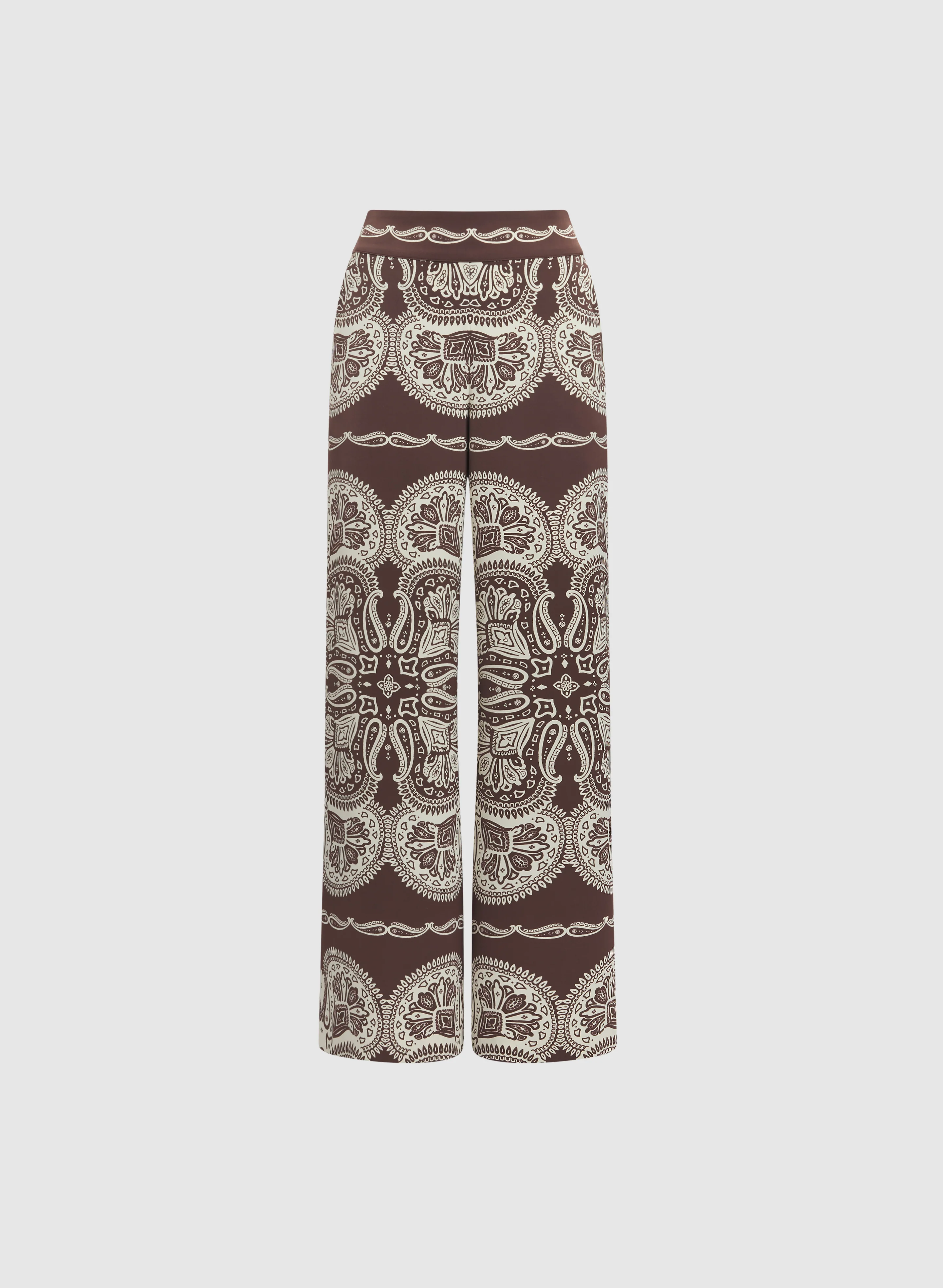 Paisley Wide-Leg Pants - Image 6