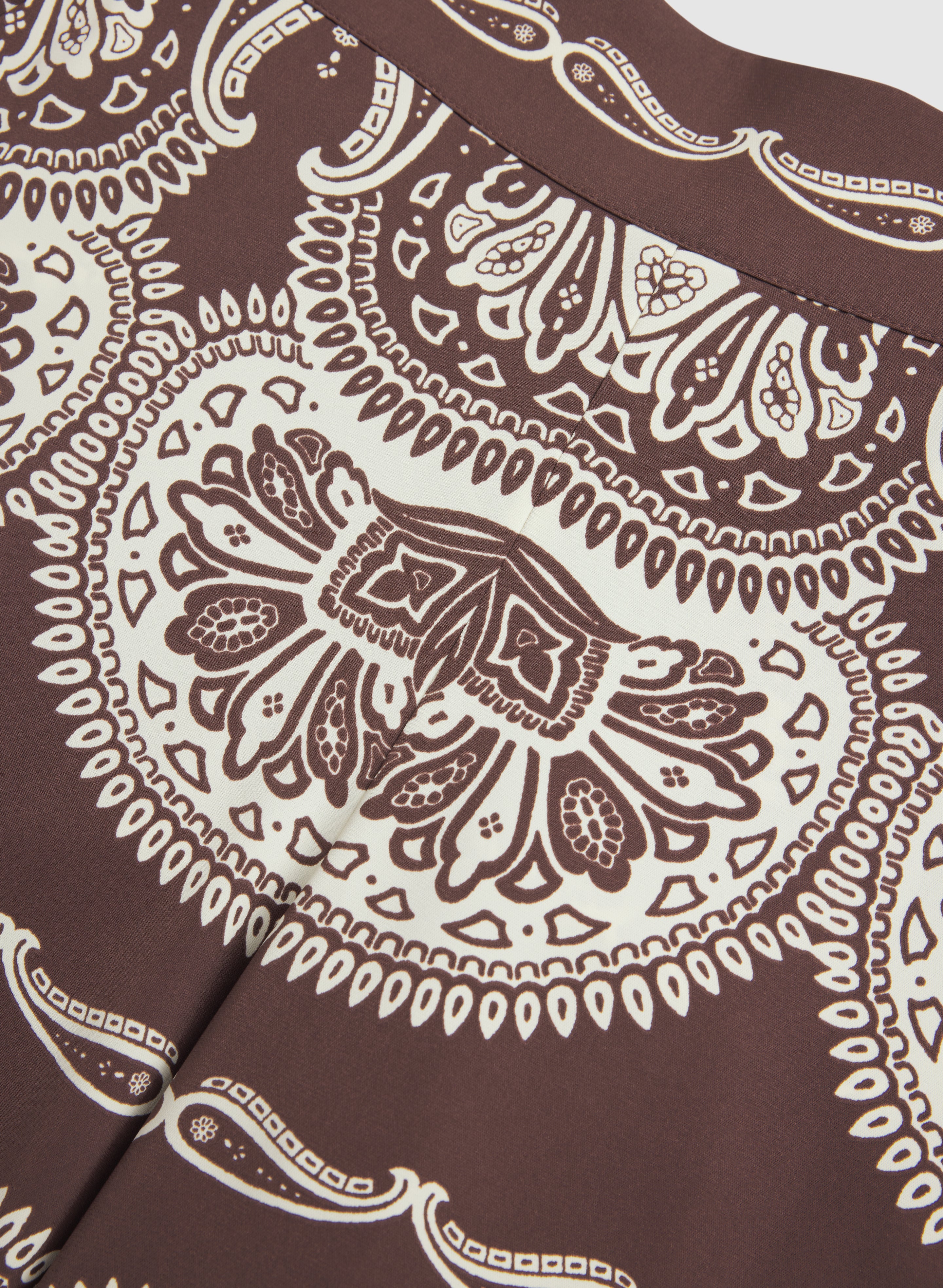 Paisley Wide-Leg Pants - Image 7