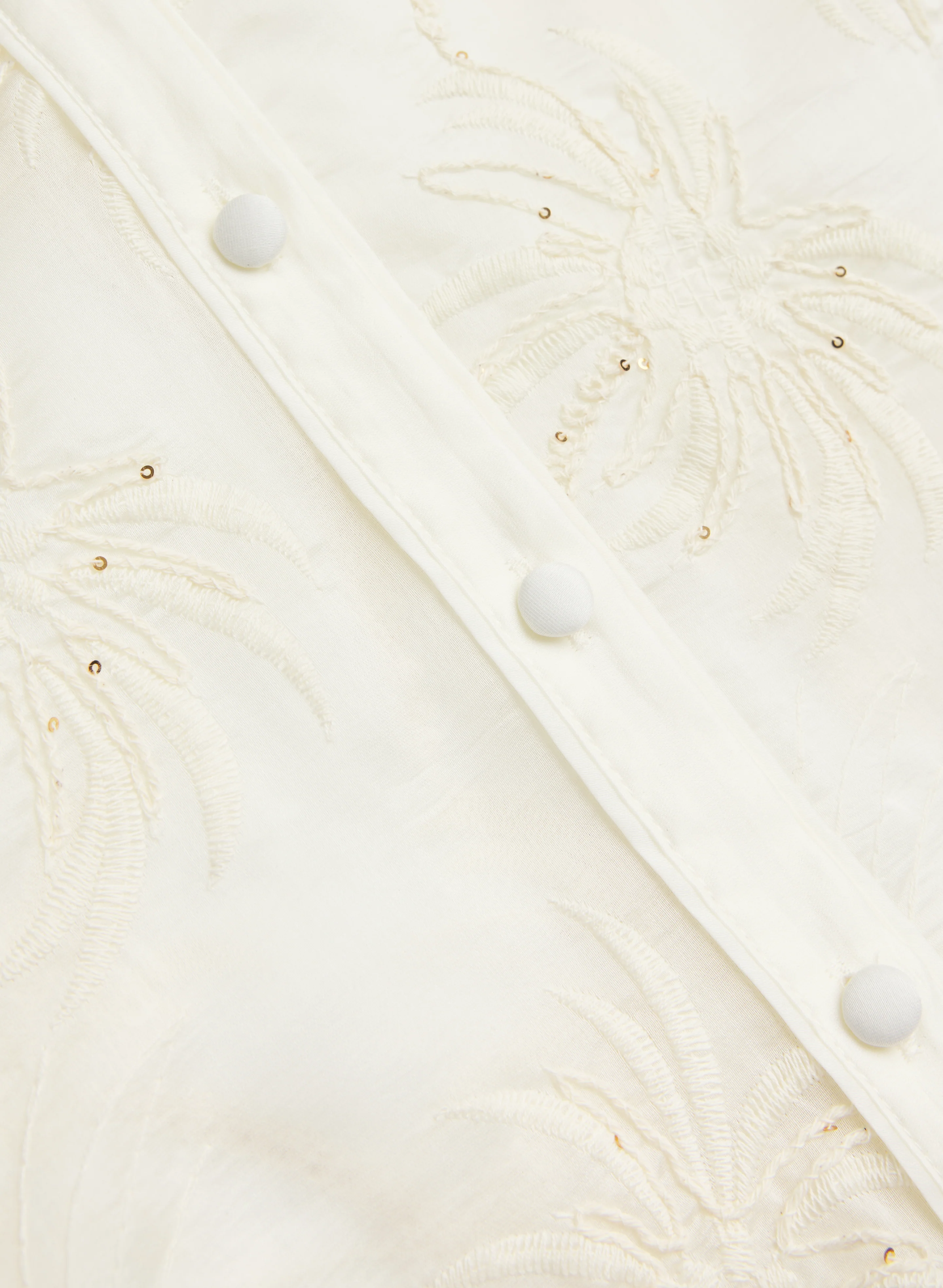 Palm Pattern Blouse - Image 7