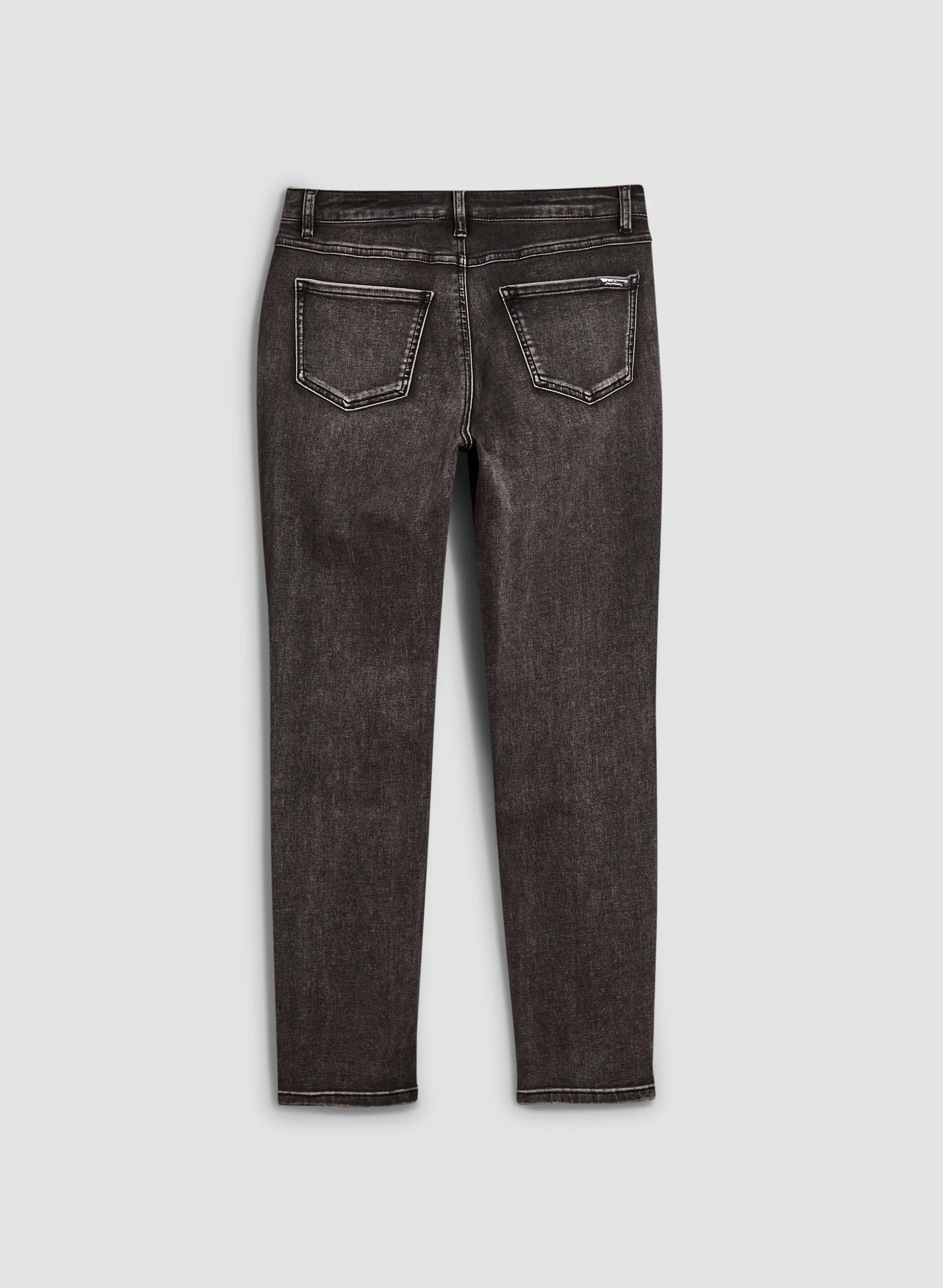 Patch Detail Denim Pants - Image 7