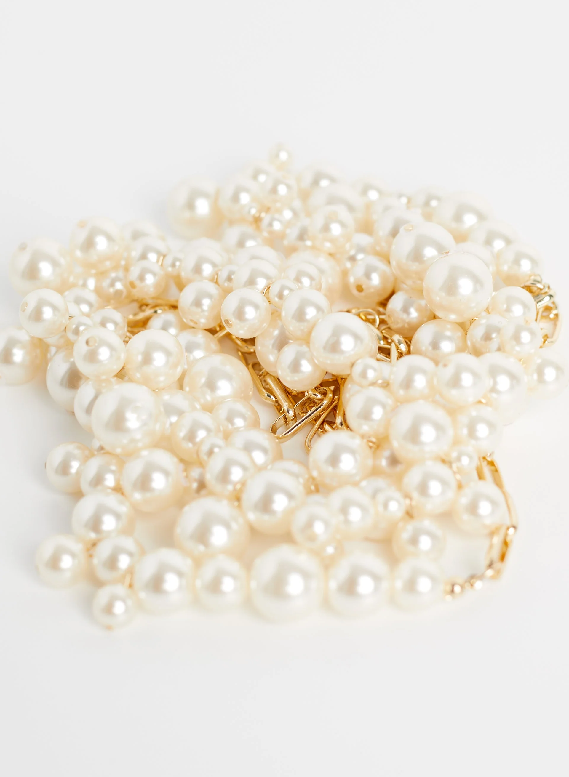 Pearl Cluster Necklace - Image 3