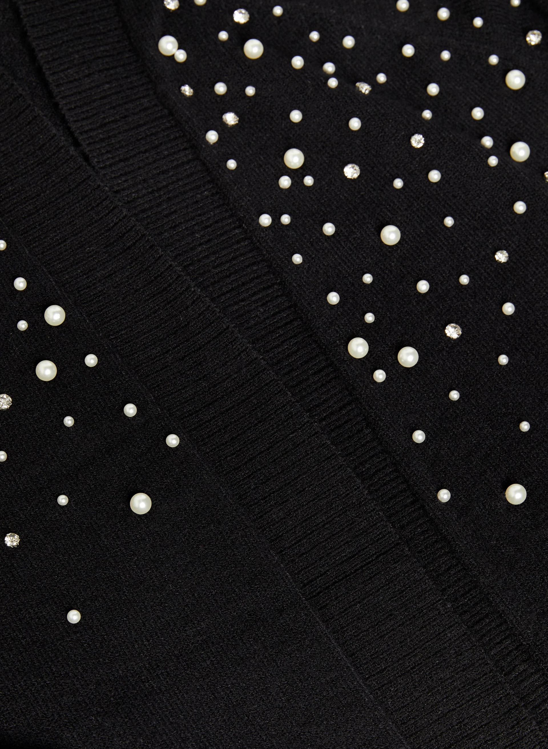 Pearl Detail Cardigan - Image 7