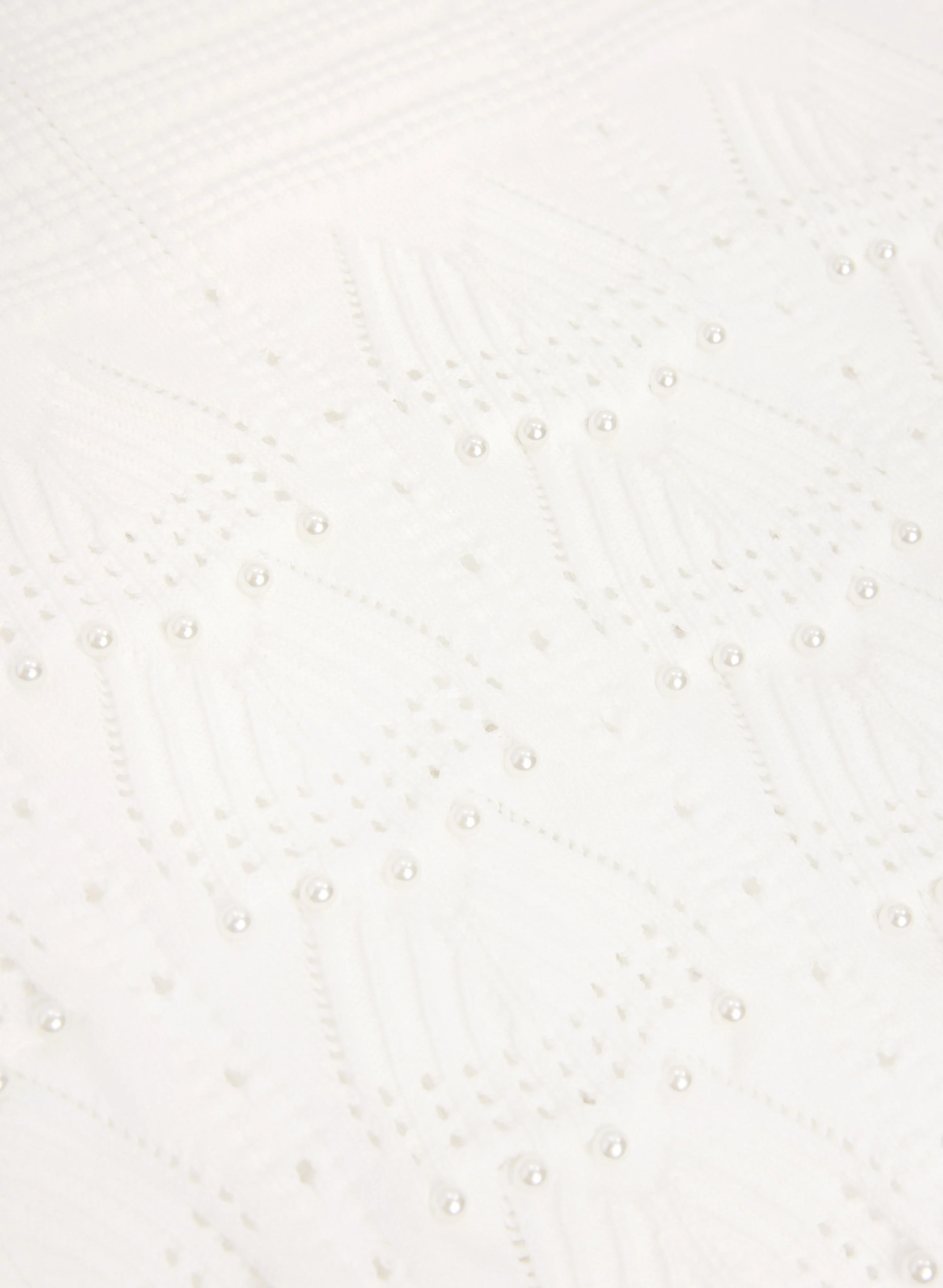 Pearl Embellished Knit Tank Top - Image 7
