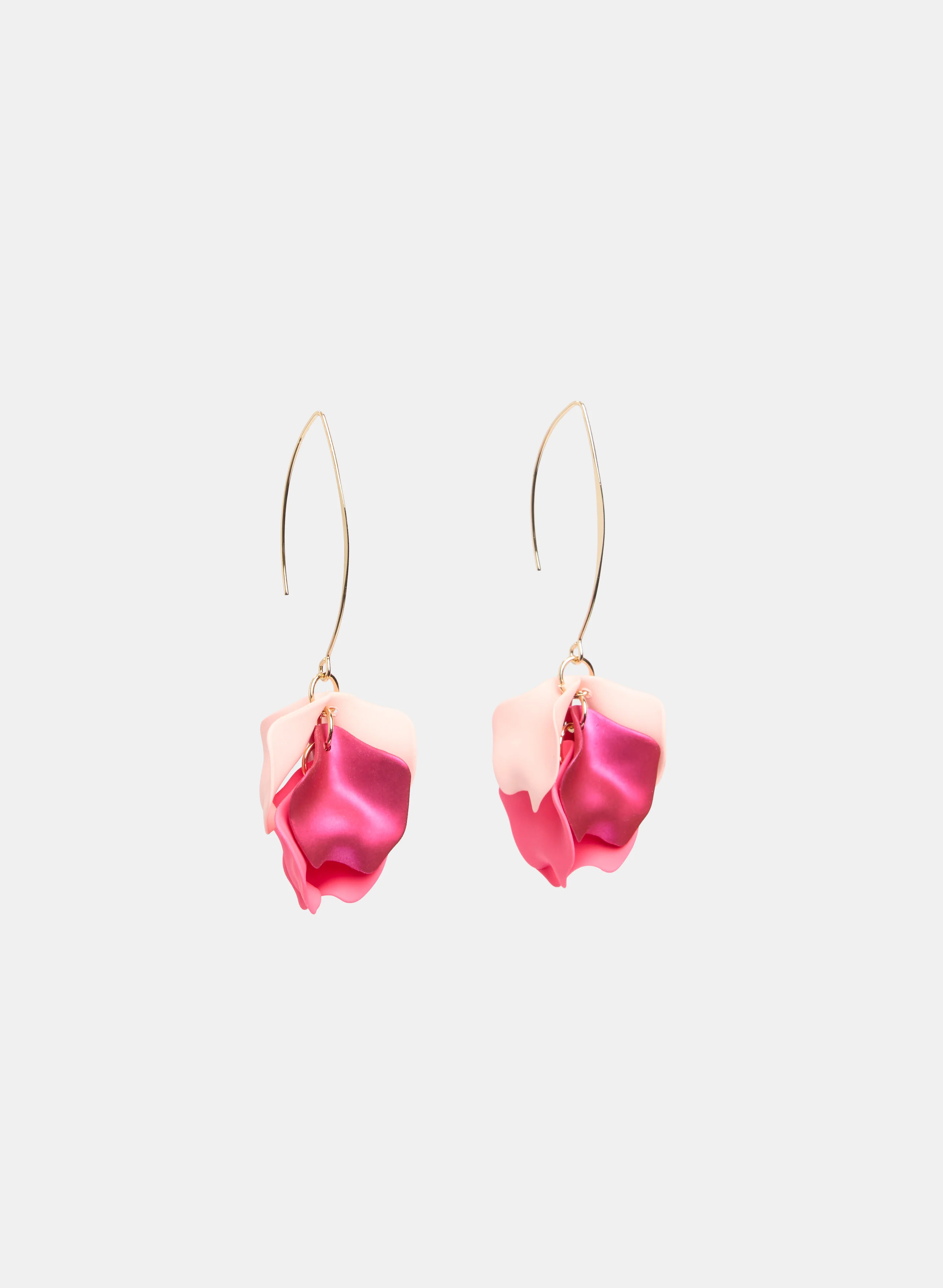 Petal Cluster Drop Earrings - Image 3