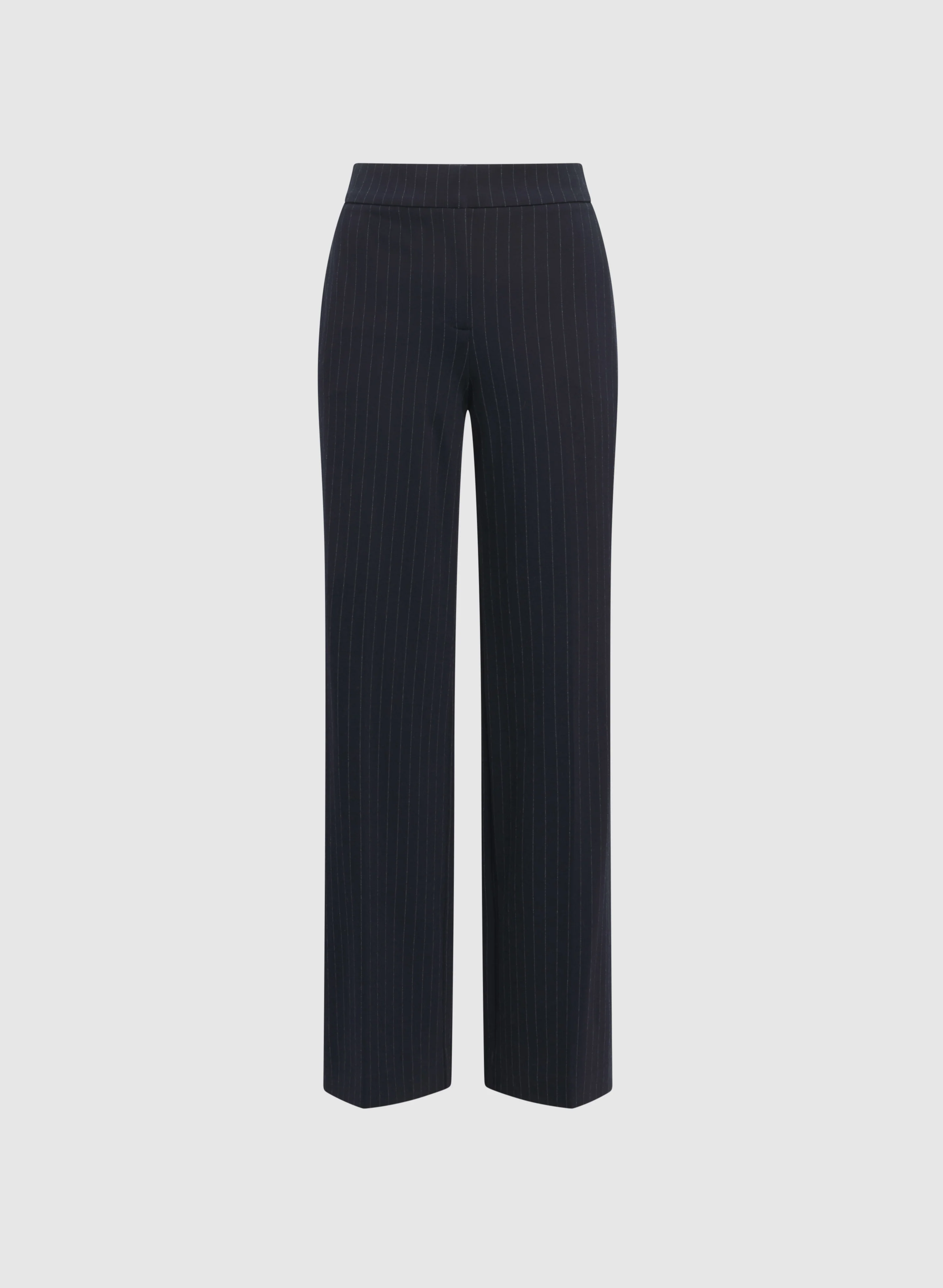 Pinstripe Wide-Leg Pants - Image 6