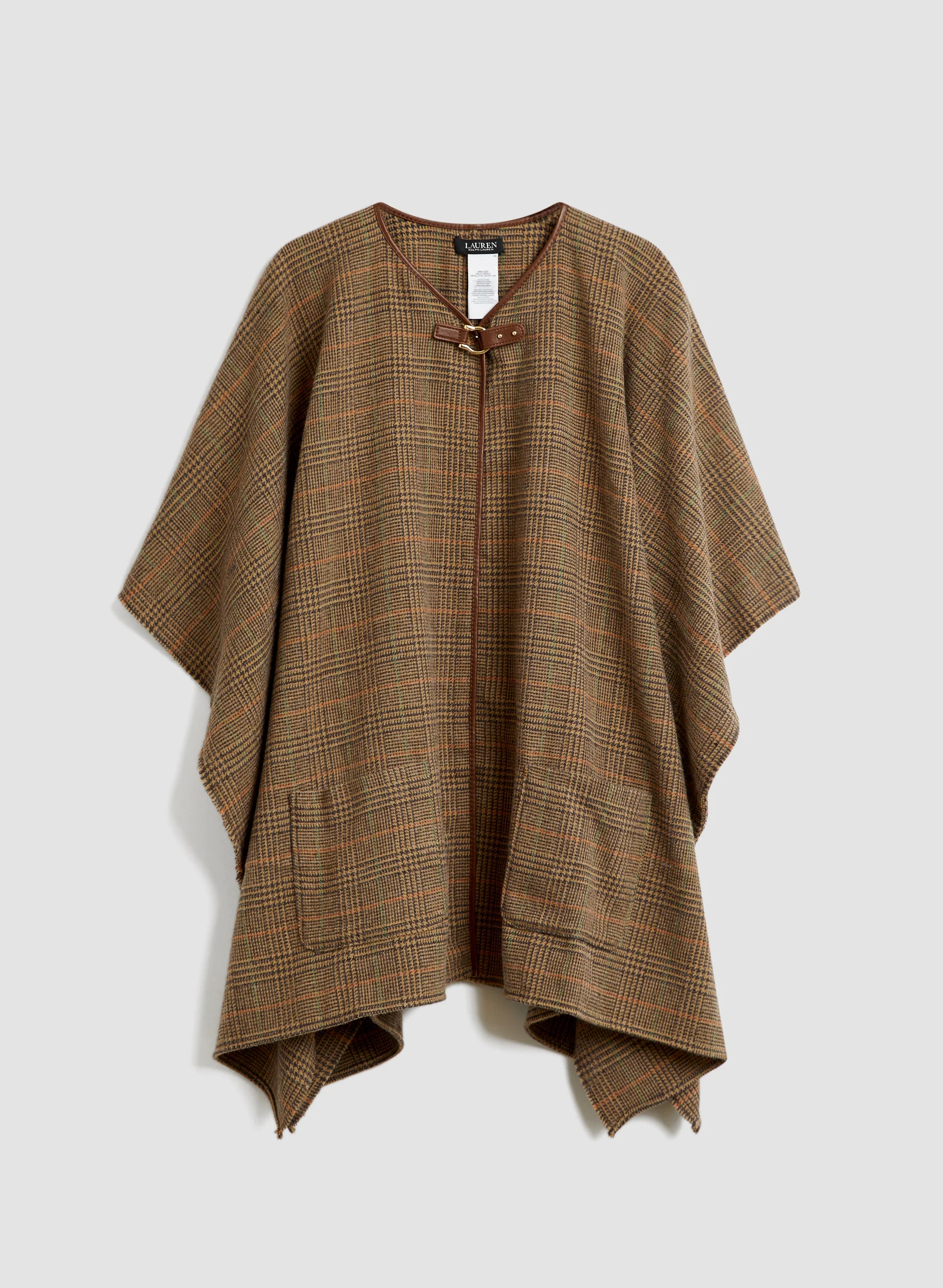 Plaid Print Shawl - Image 3