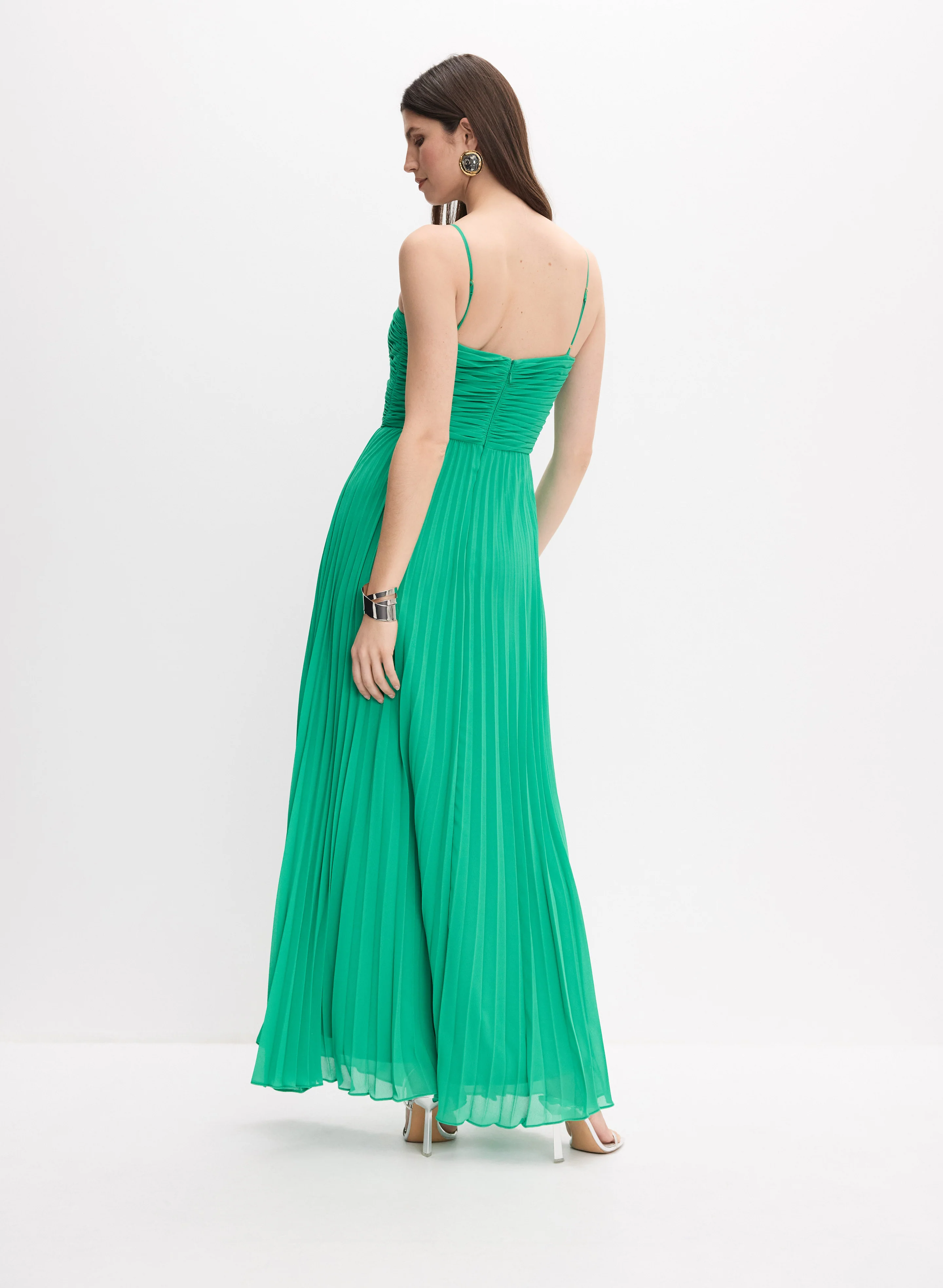 BA Nites - Pleated Maxi Dress - Image 4