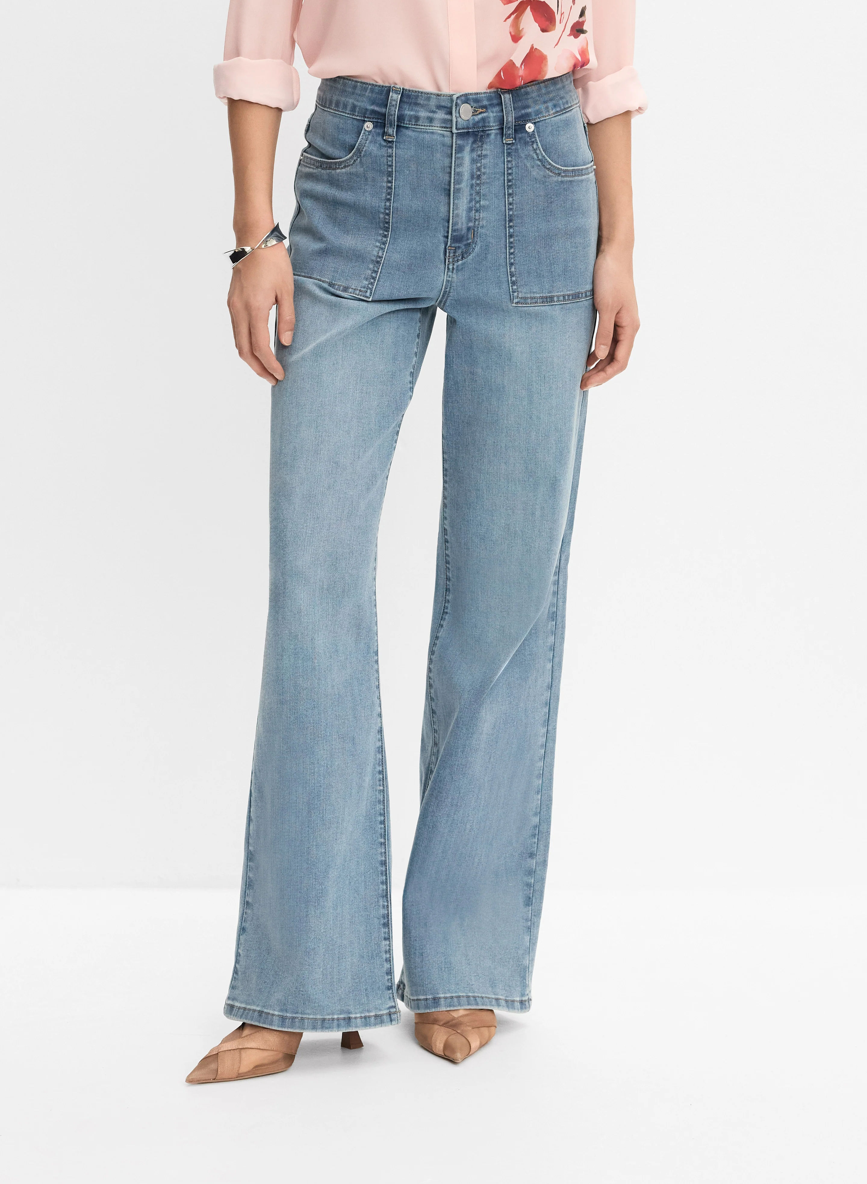 Pocket Detail Trouser Jeans